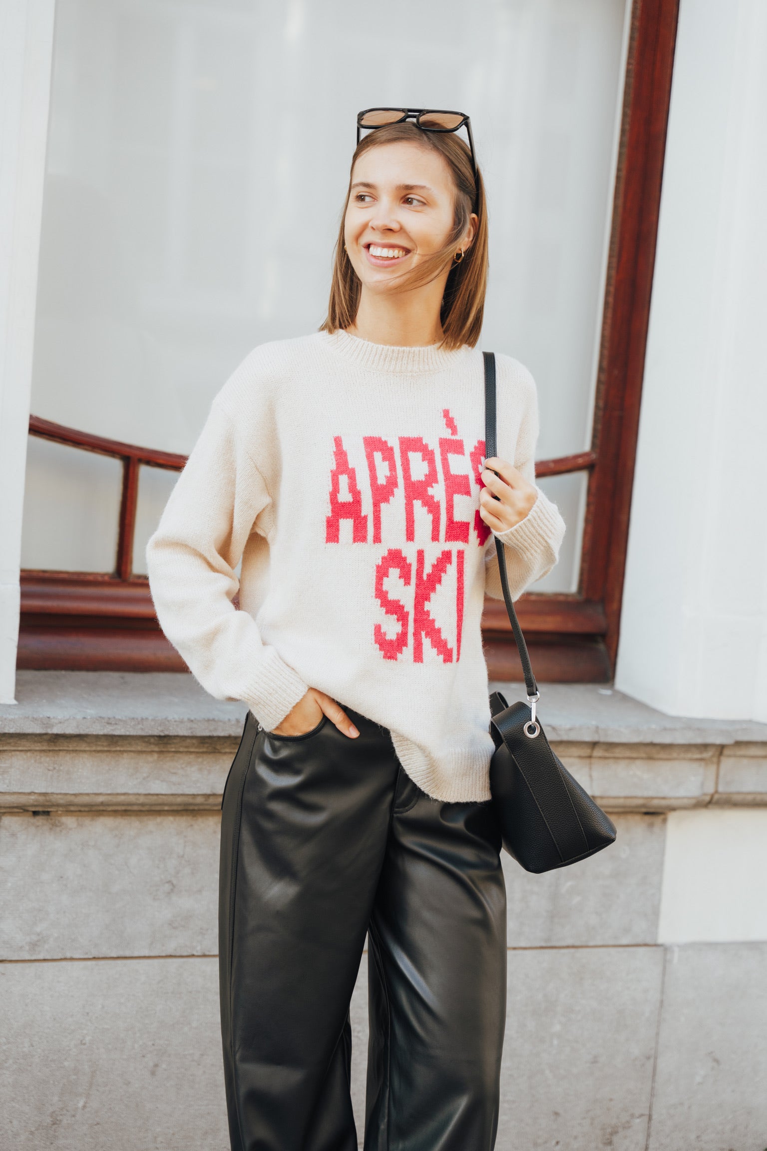 Après-ski knit beige