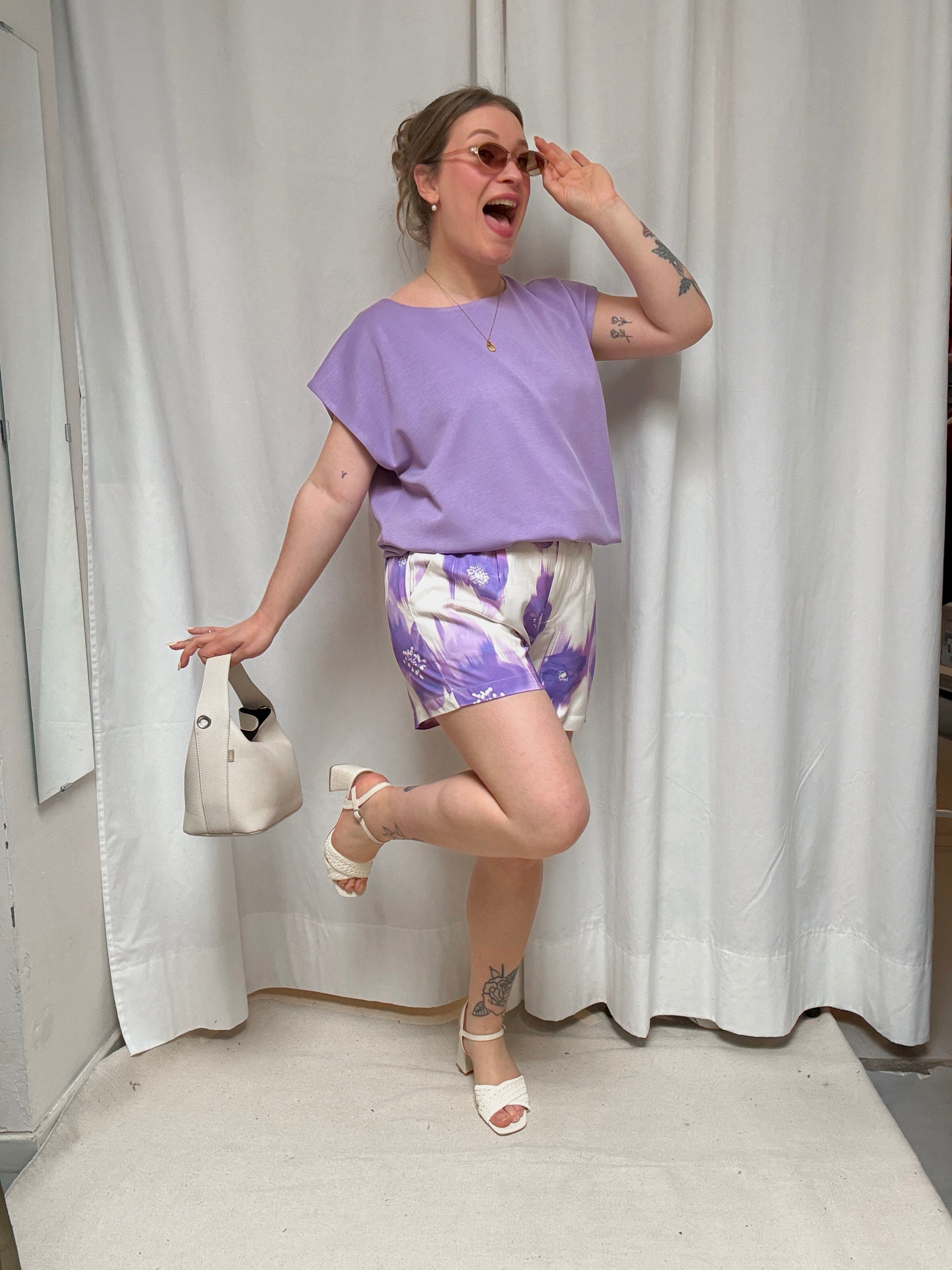 Katie short lilac