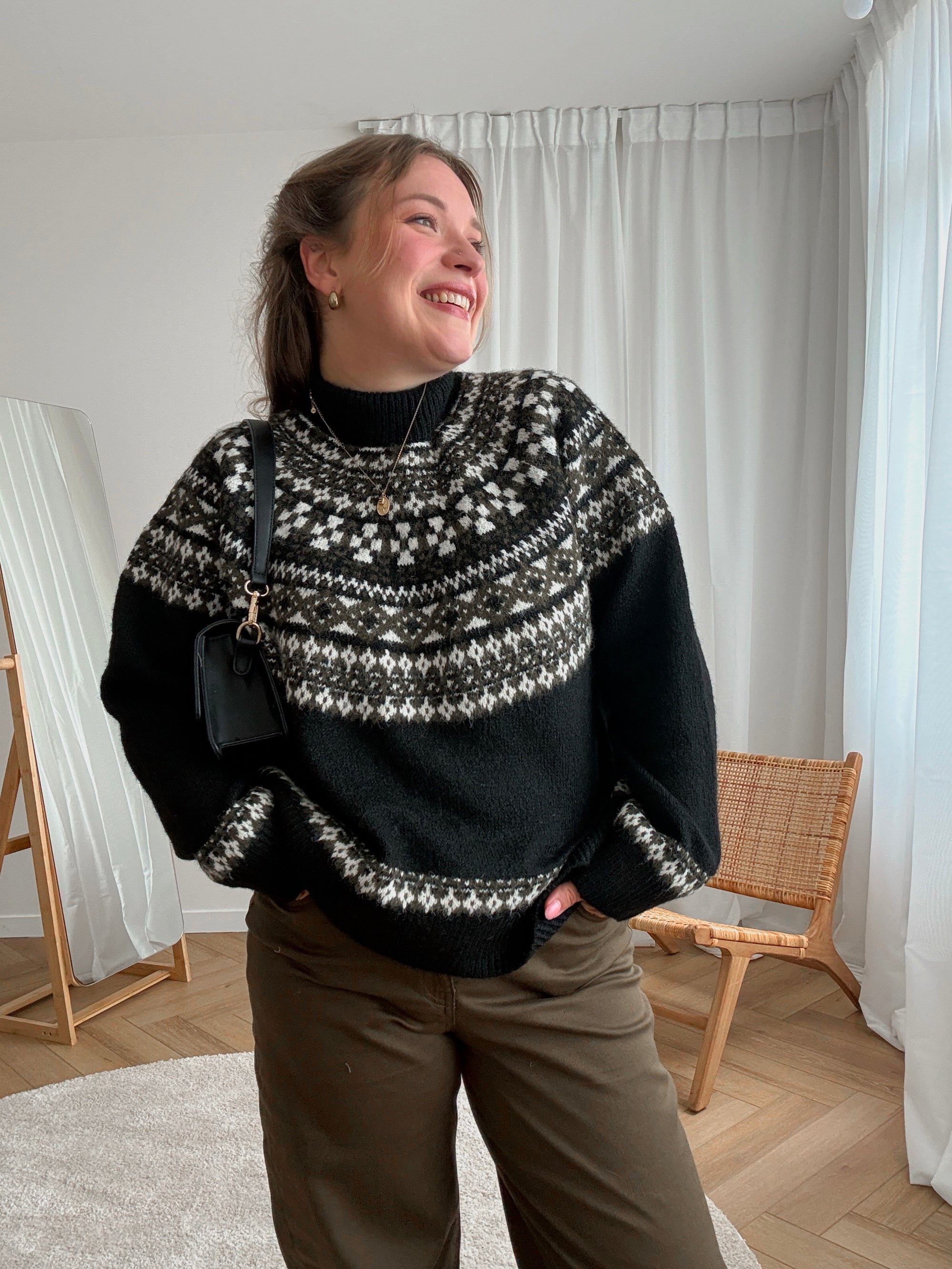 Kristin knit black