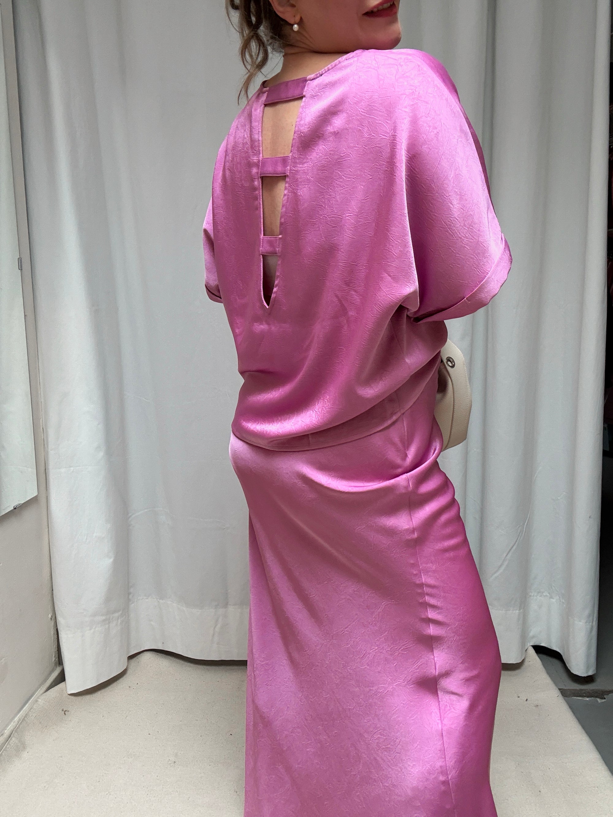 Paula top pink purple