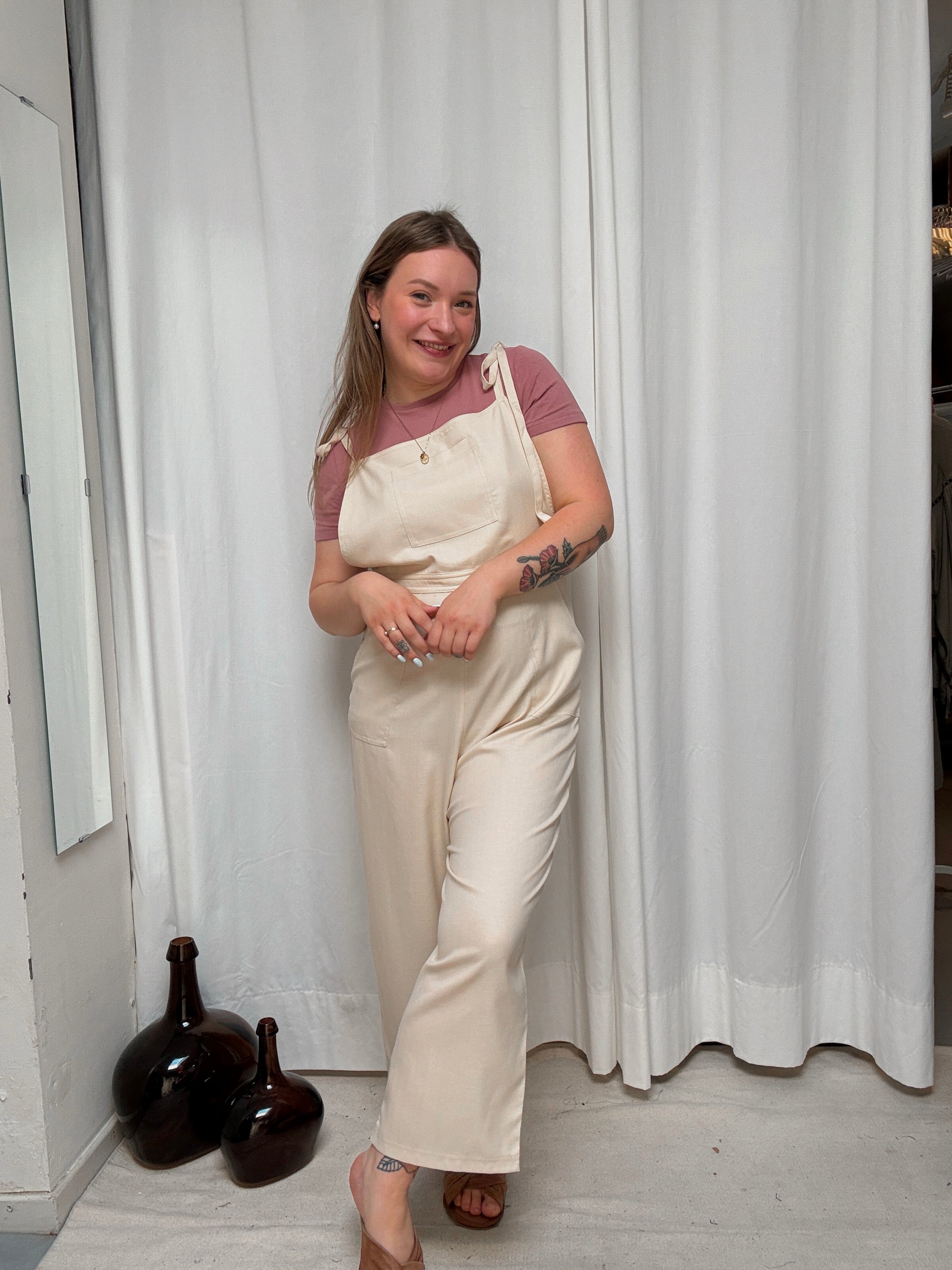 Bo dungaree beige