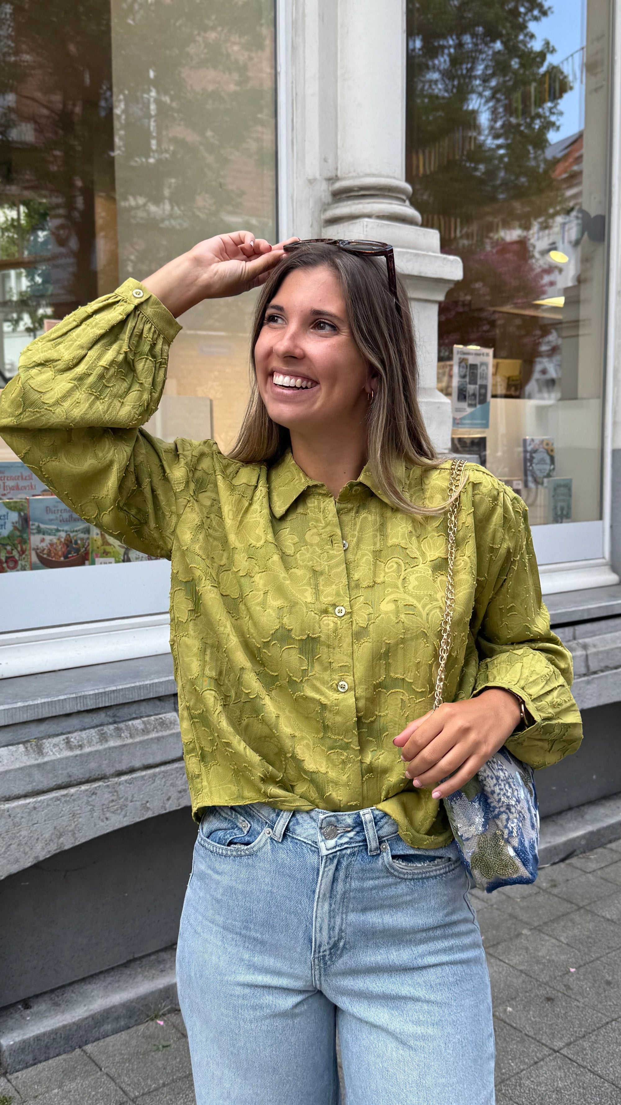 Winslet blouse - olive