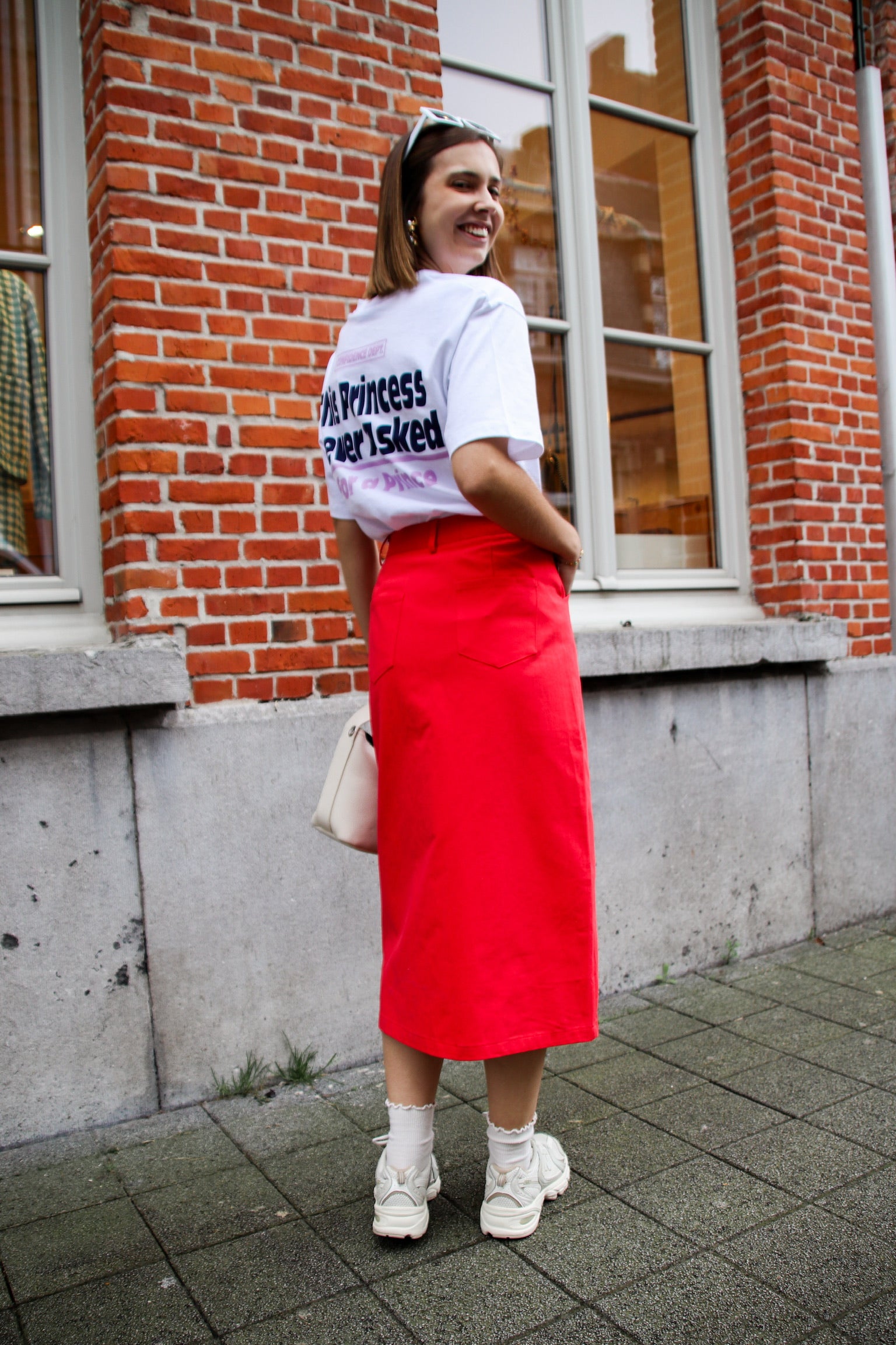 Berber skirt red