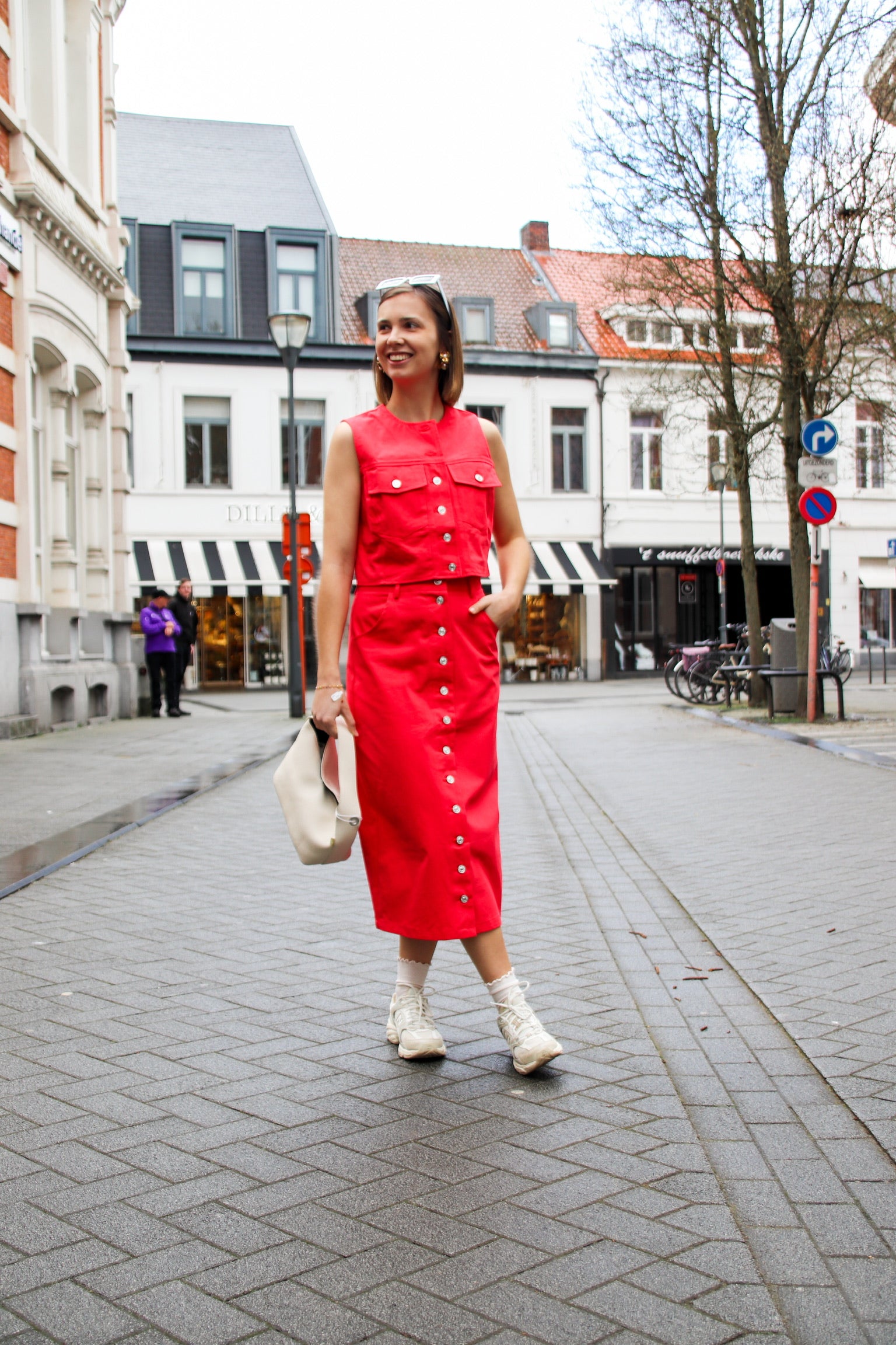 Berber skirt red