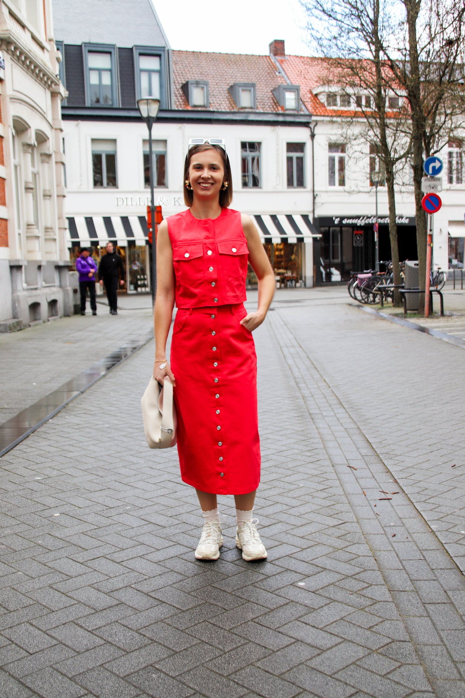 Berber skirt red