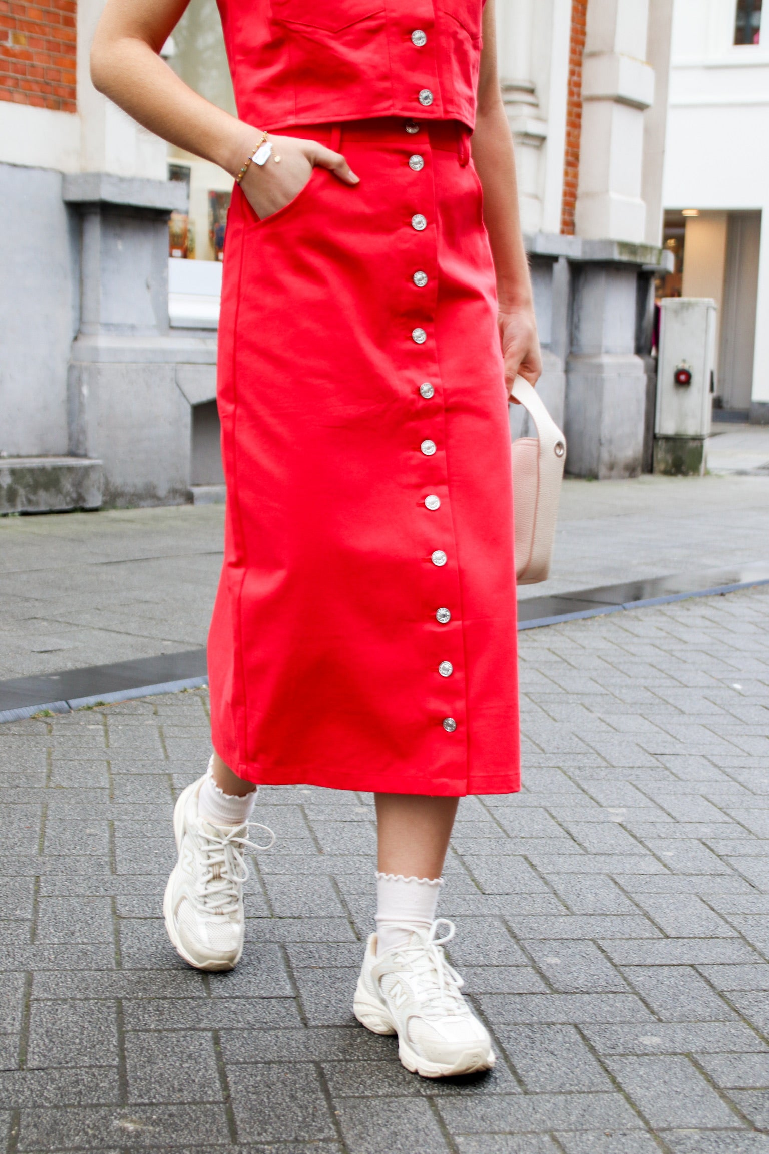 Berber skirt red