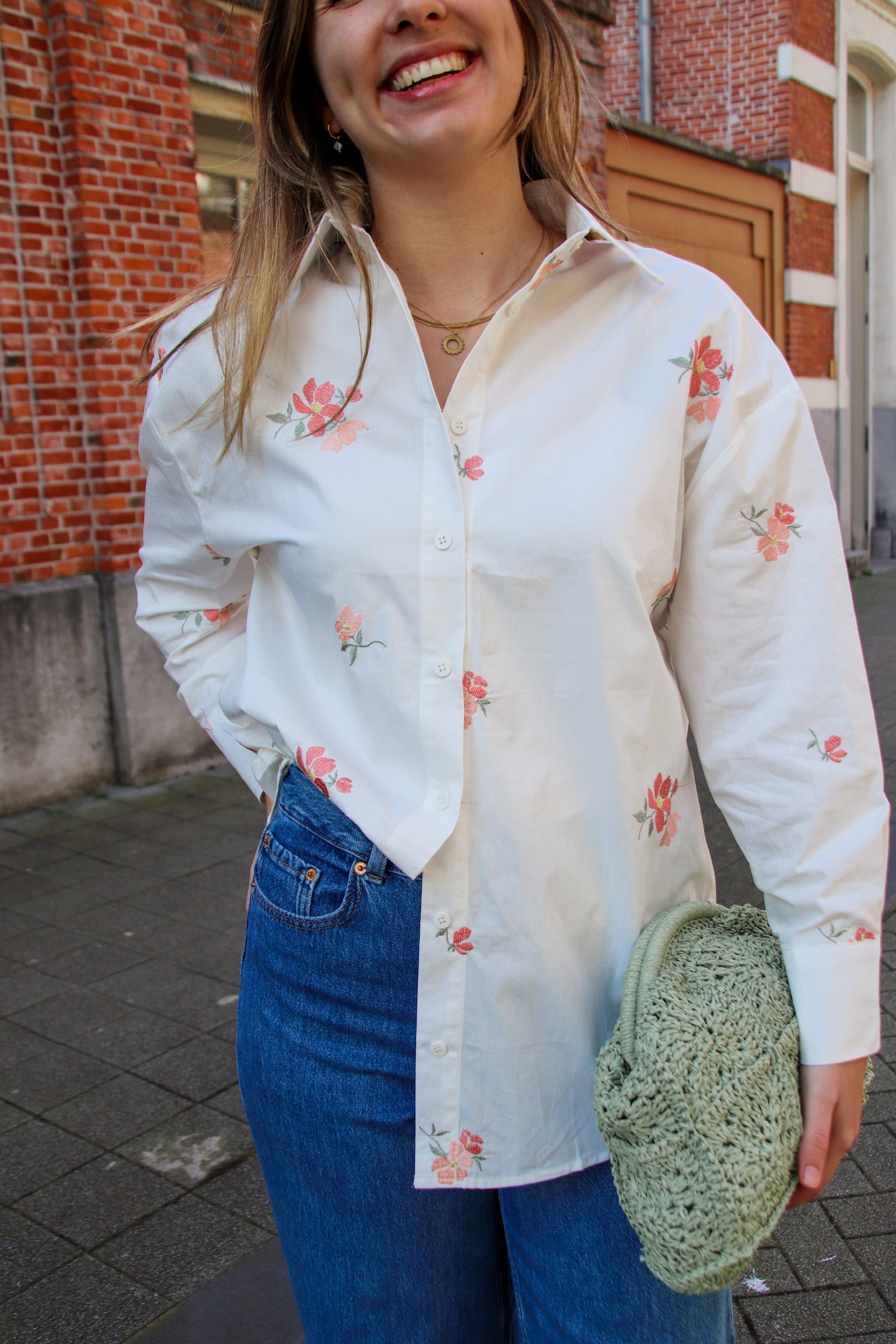 Blossom shirt pink