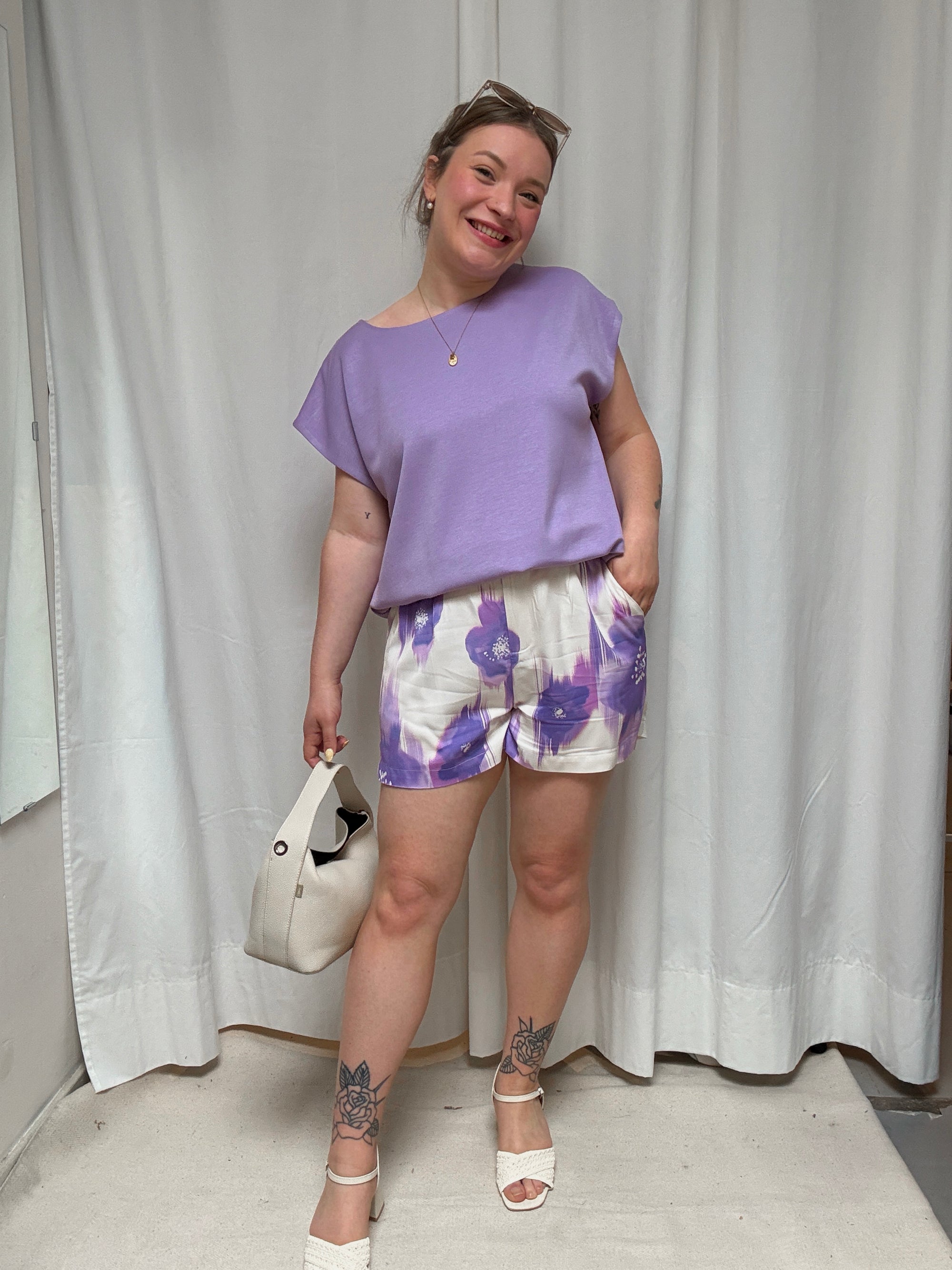 Mavis top lilac