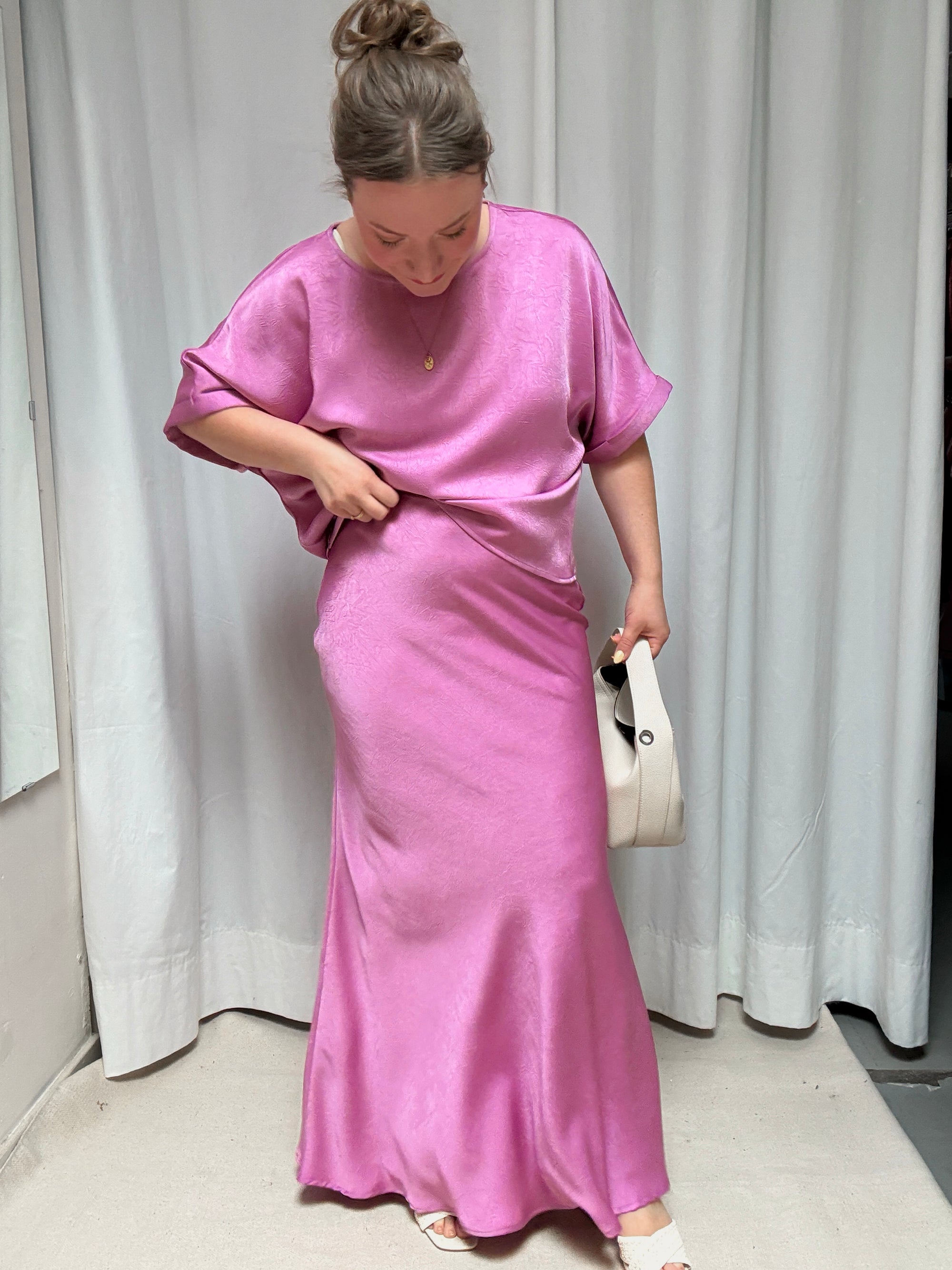 Rae skirt pink purple