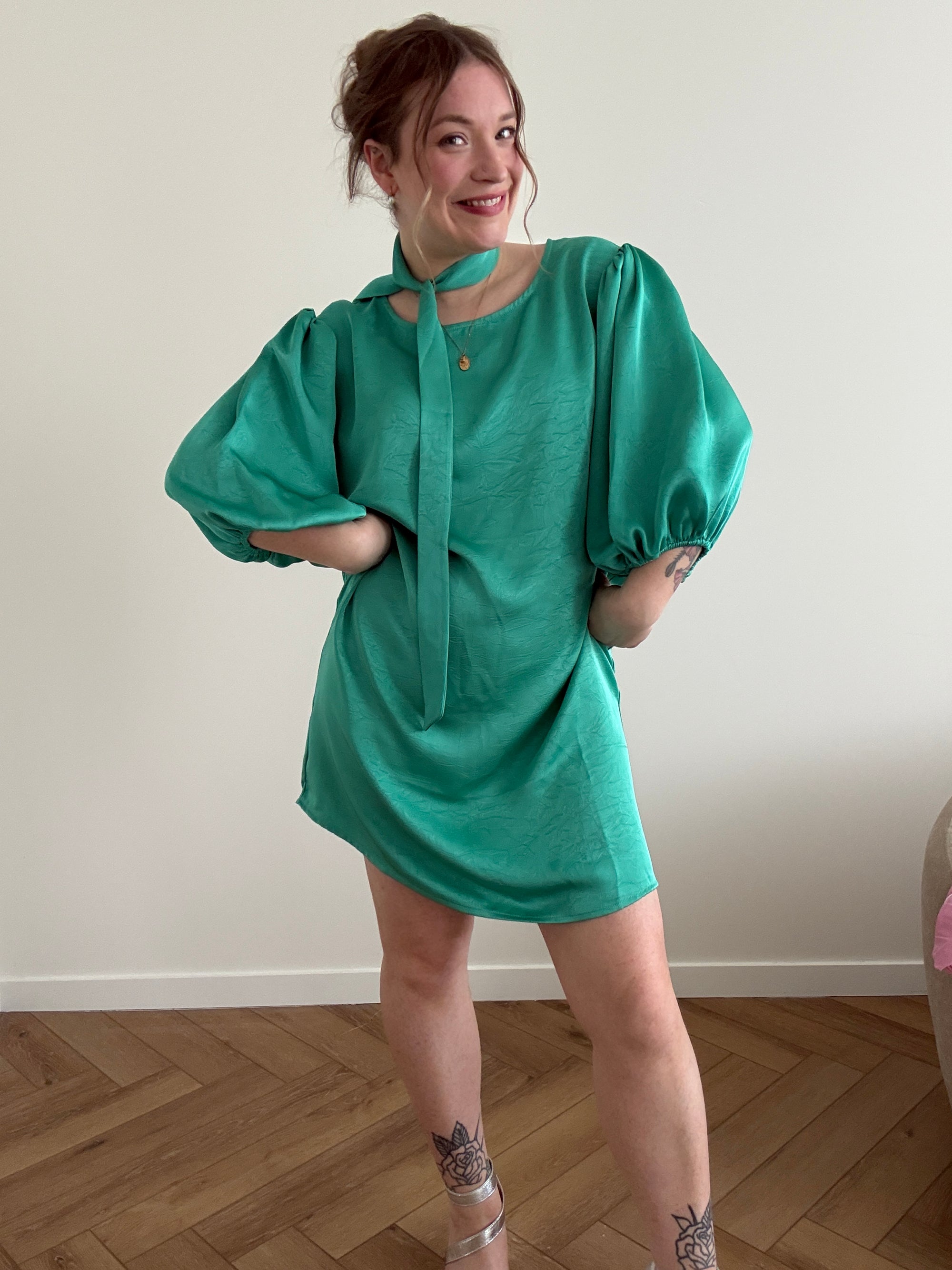 Nienke dress green