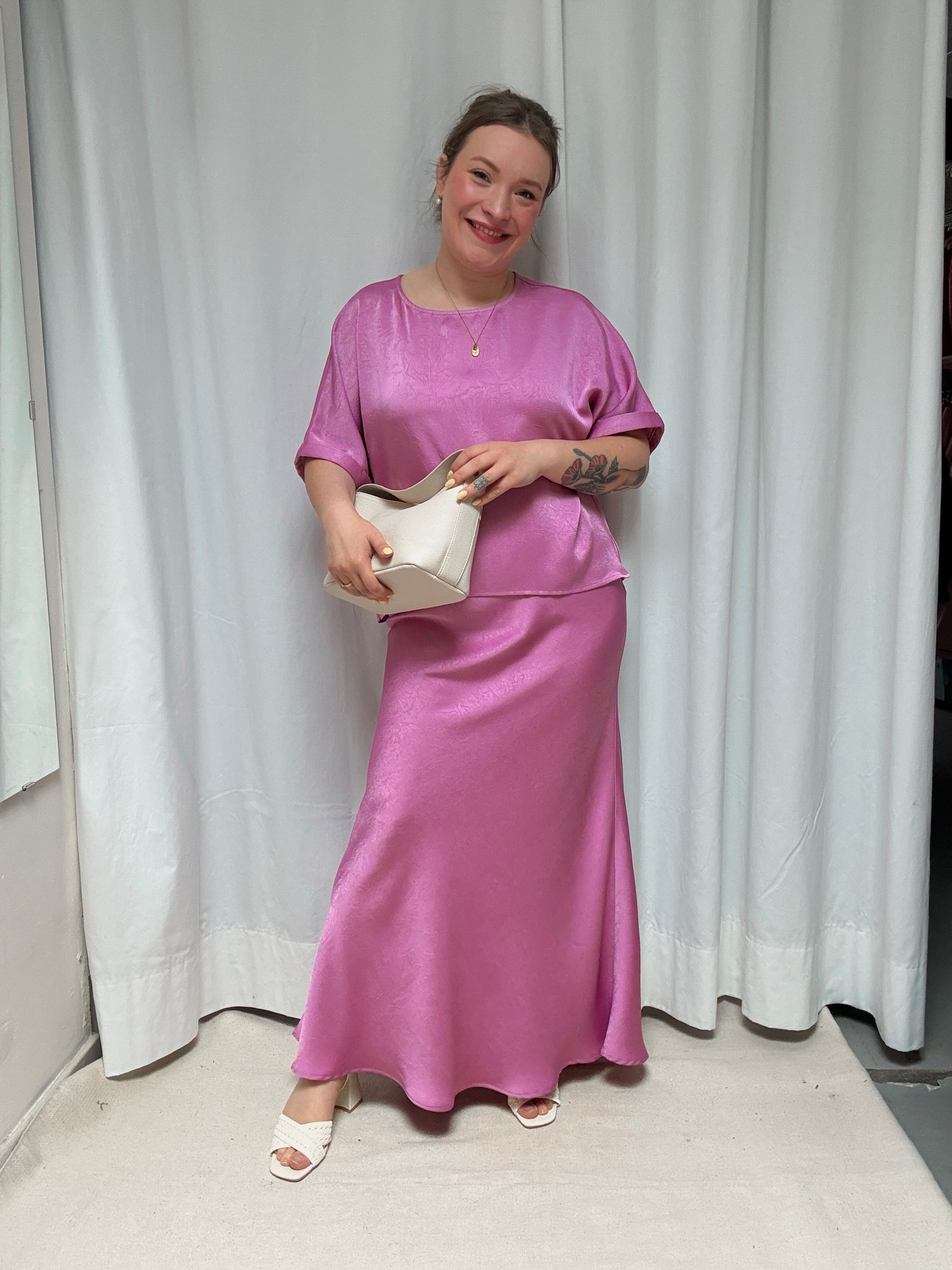 Rae skirt pink purple