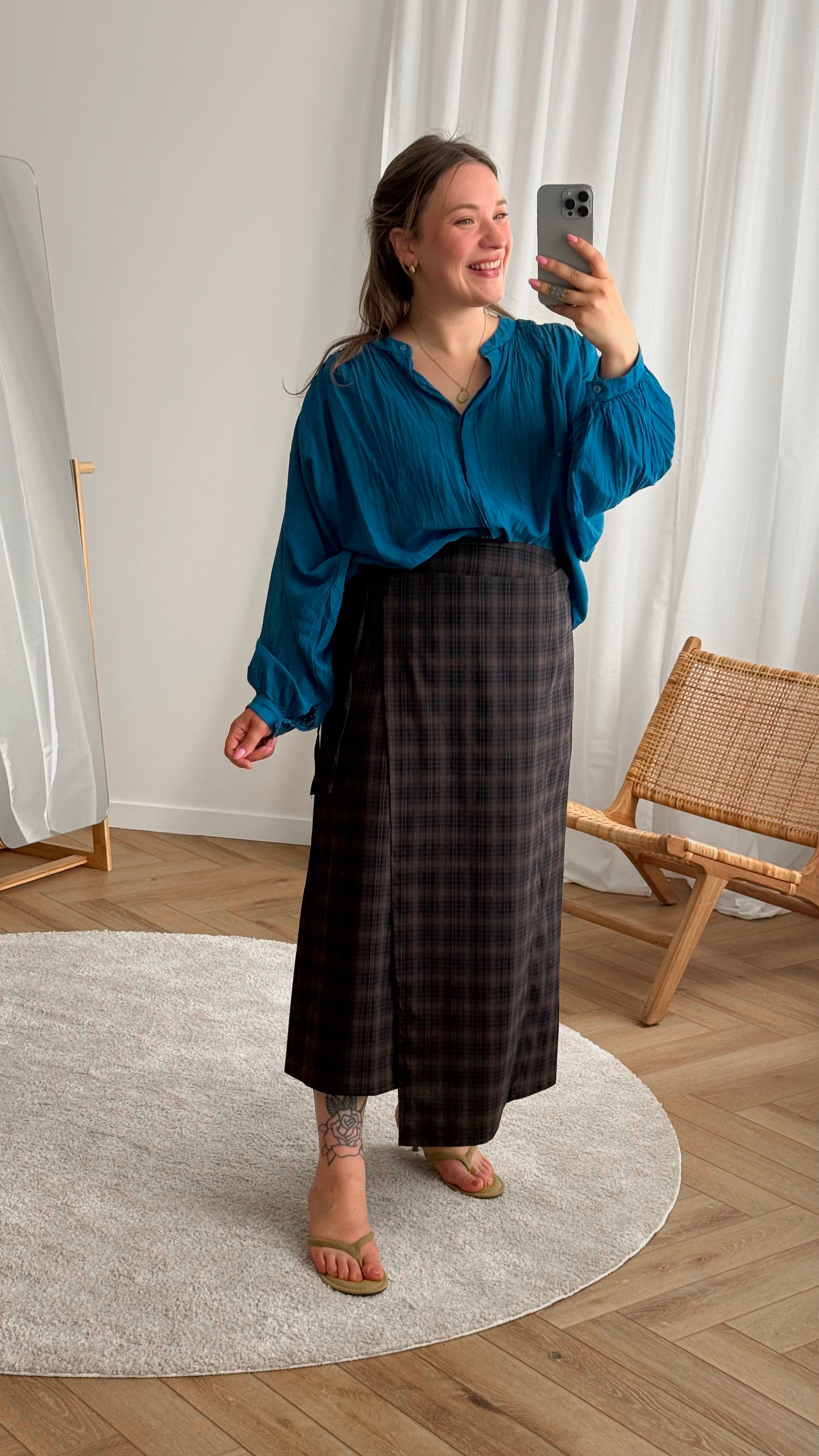 Indra blouse - blue