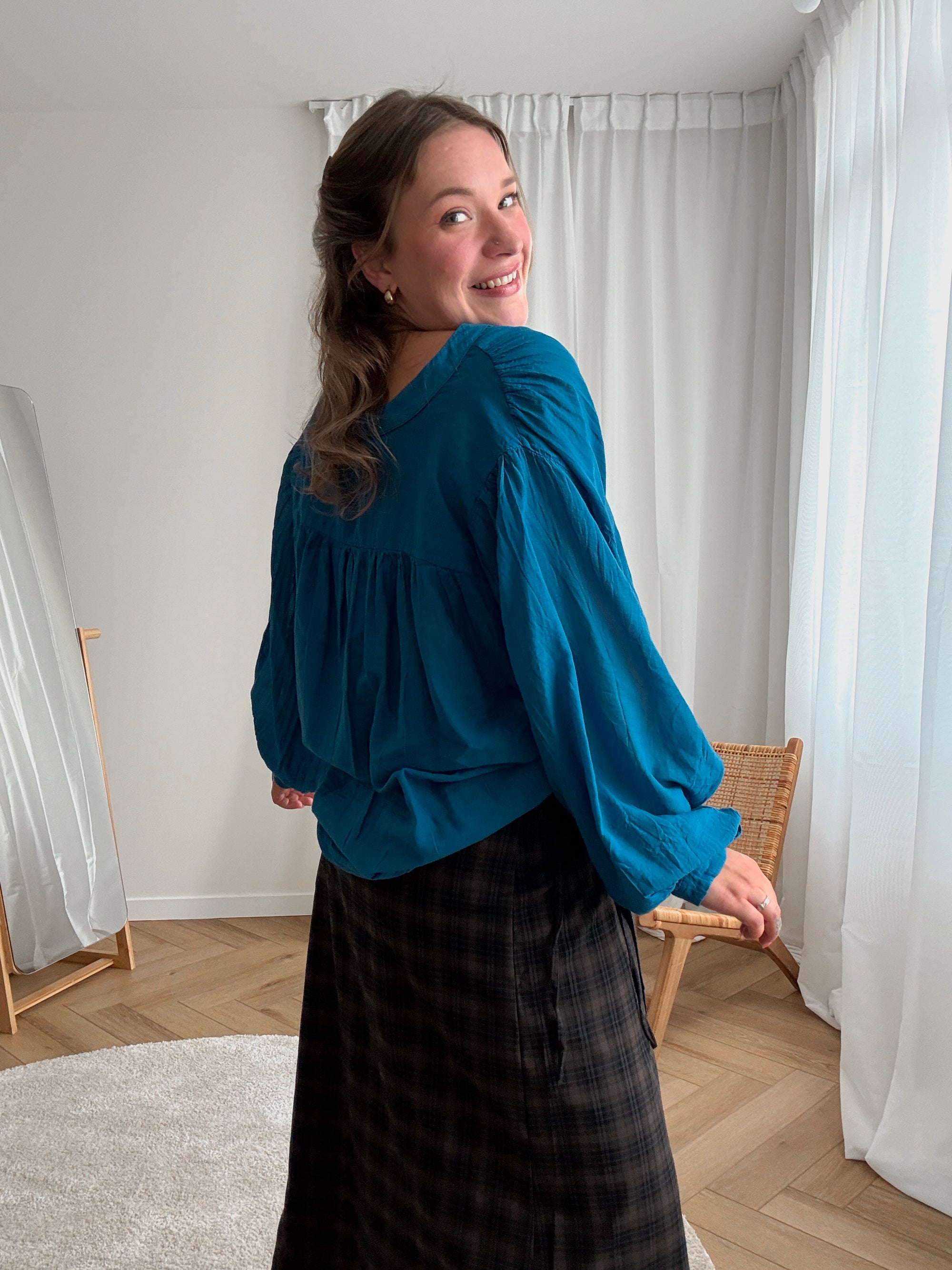 Indra blouse - blue
