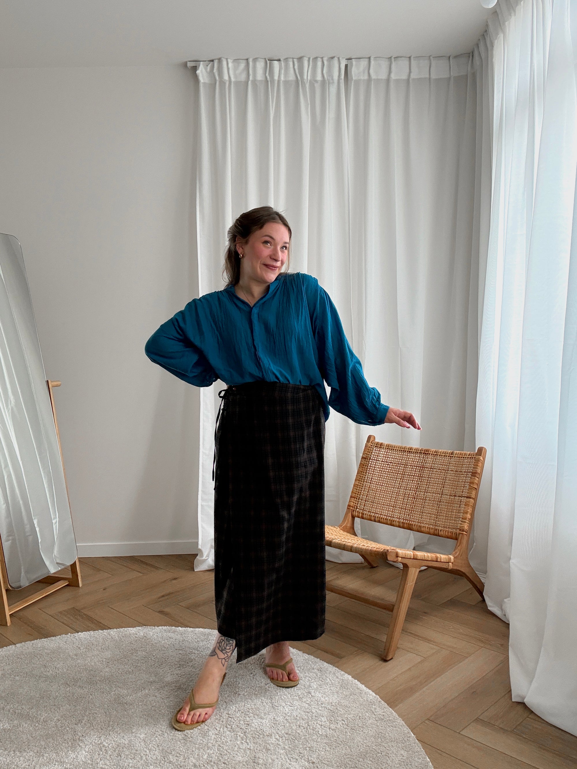 Indra blouse - blue