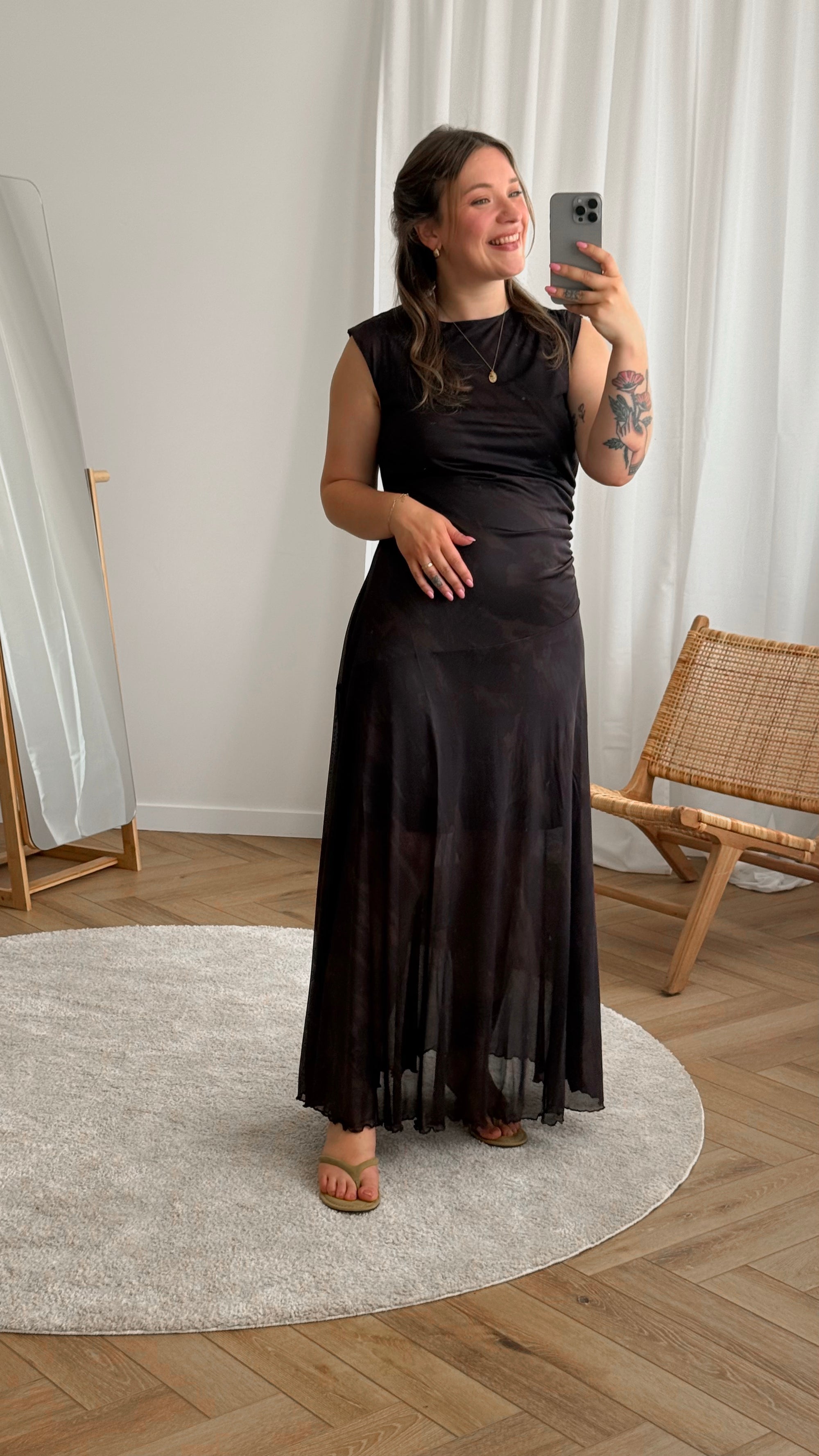 Noelle mesh dress