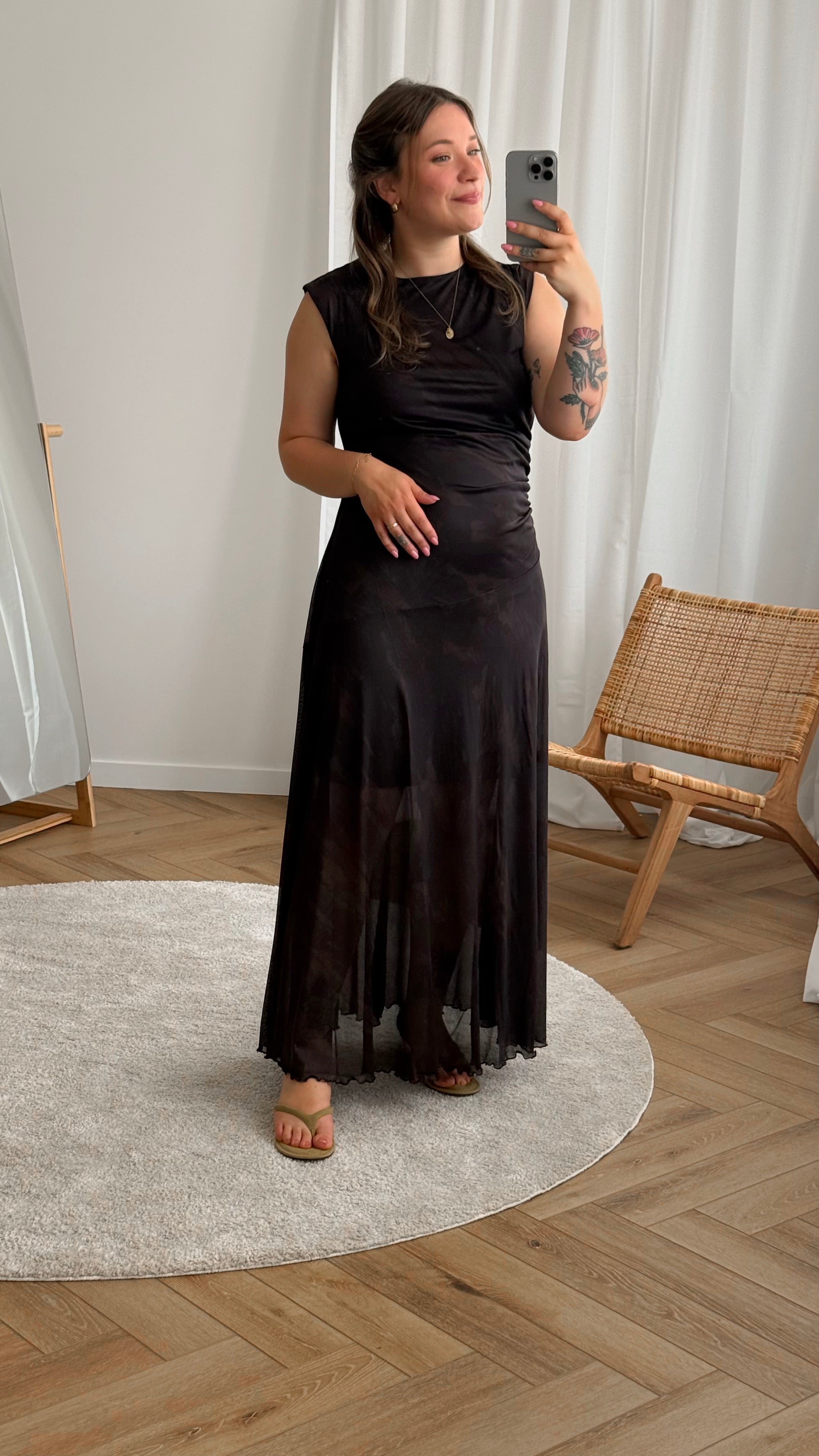 Noelle mesh dress