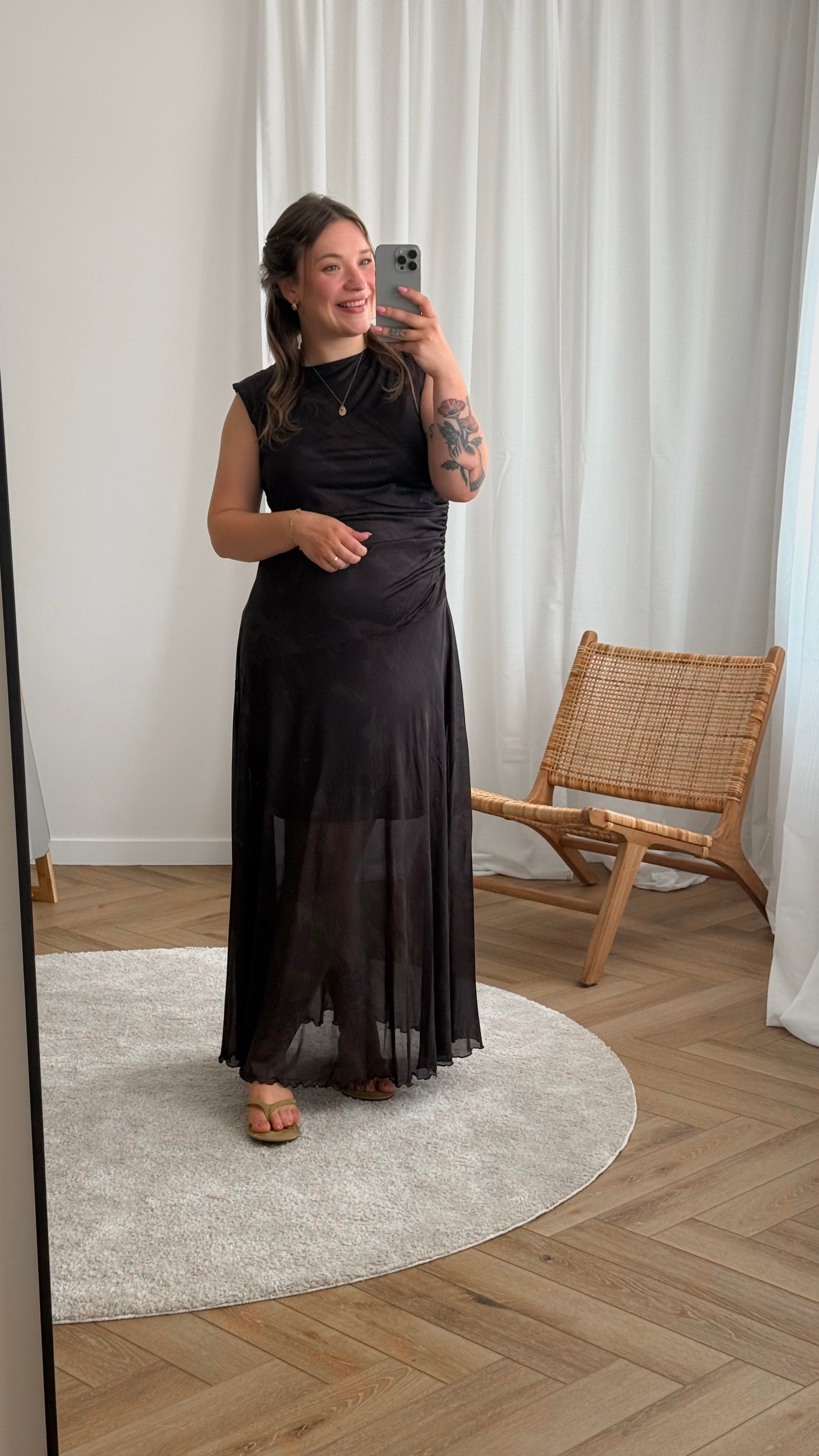 Noelle mesh dress