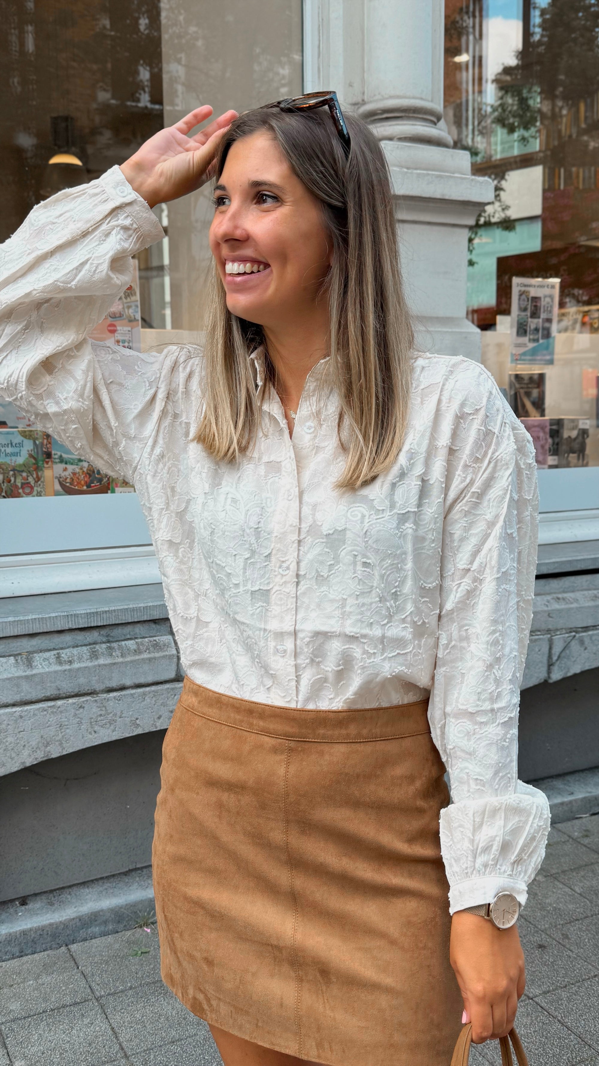 Winslet blouse - white