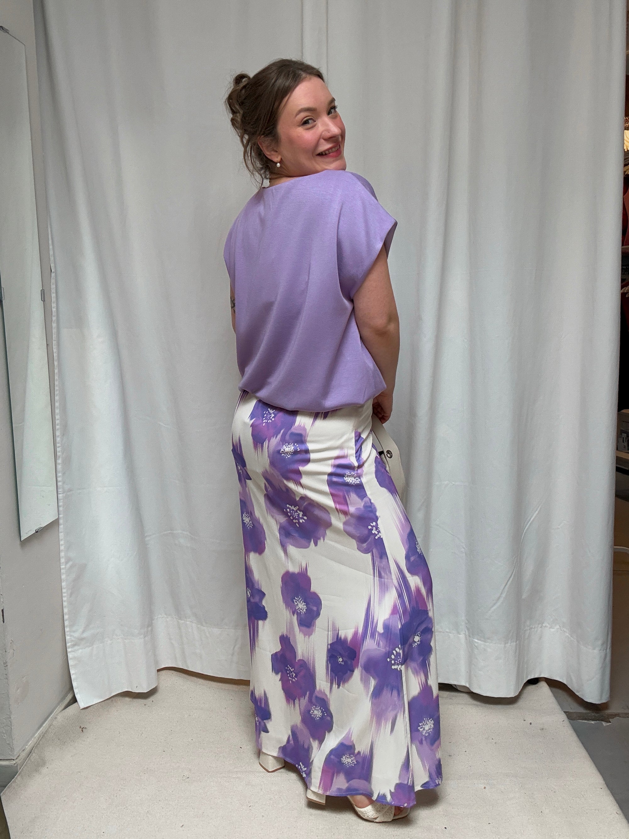 Marcie skirt purple