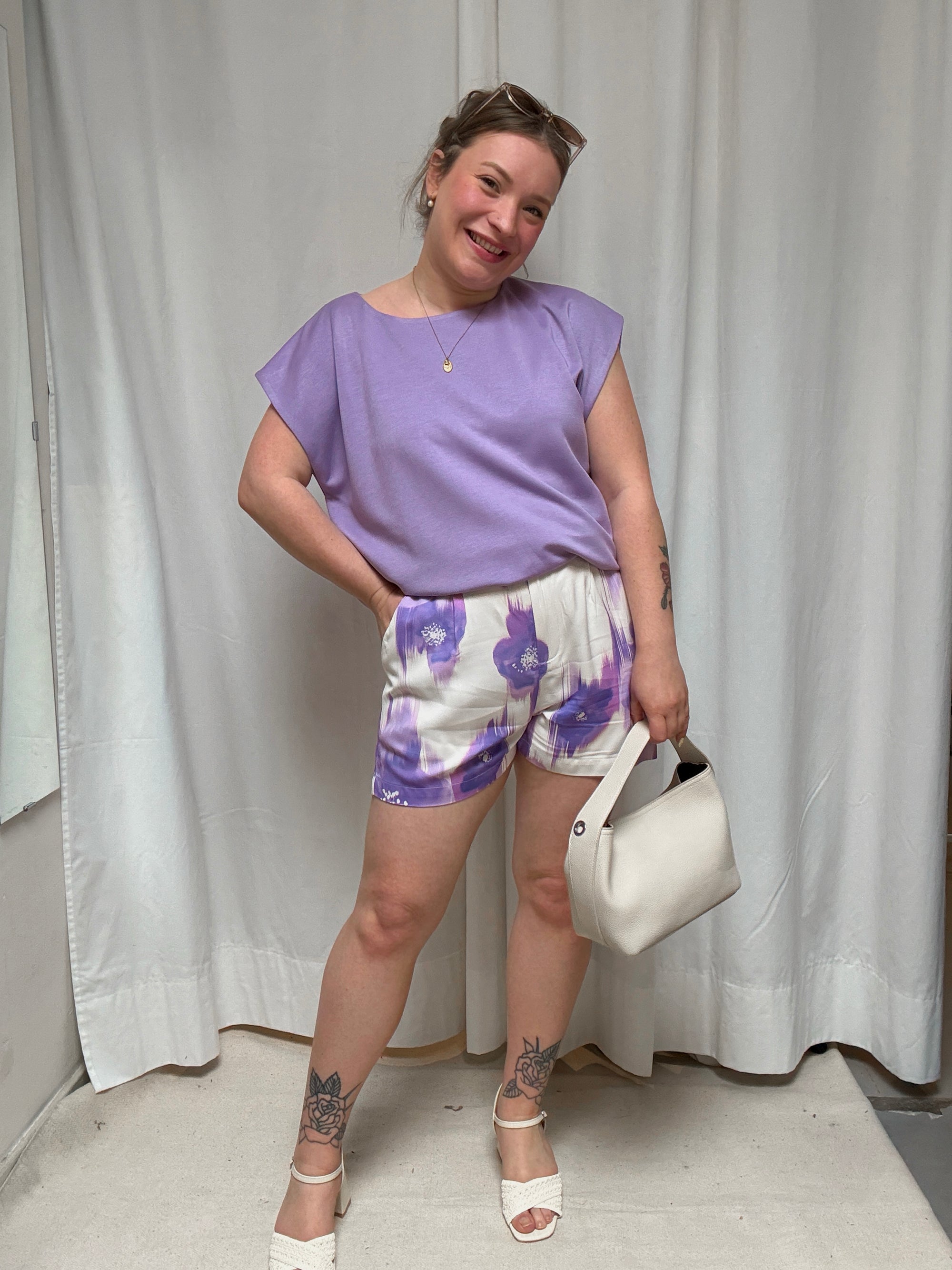 Mavis top lilac