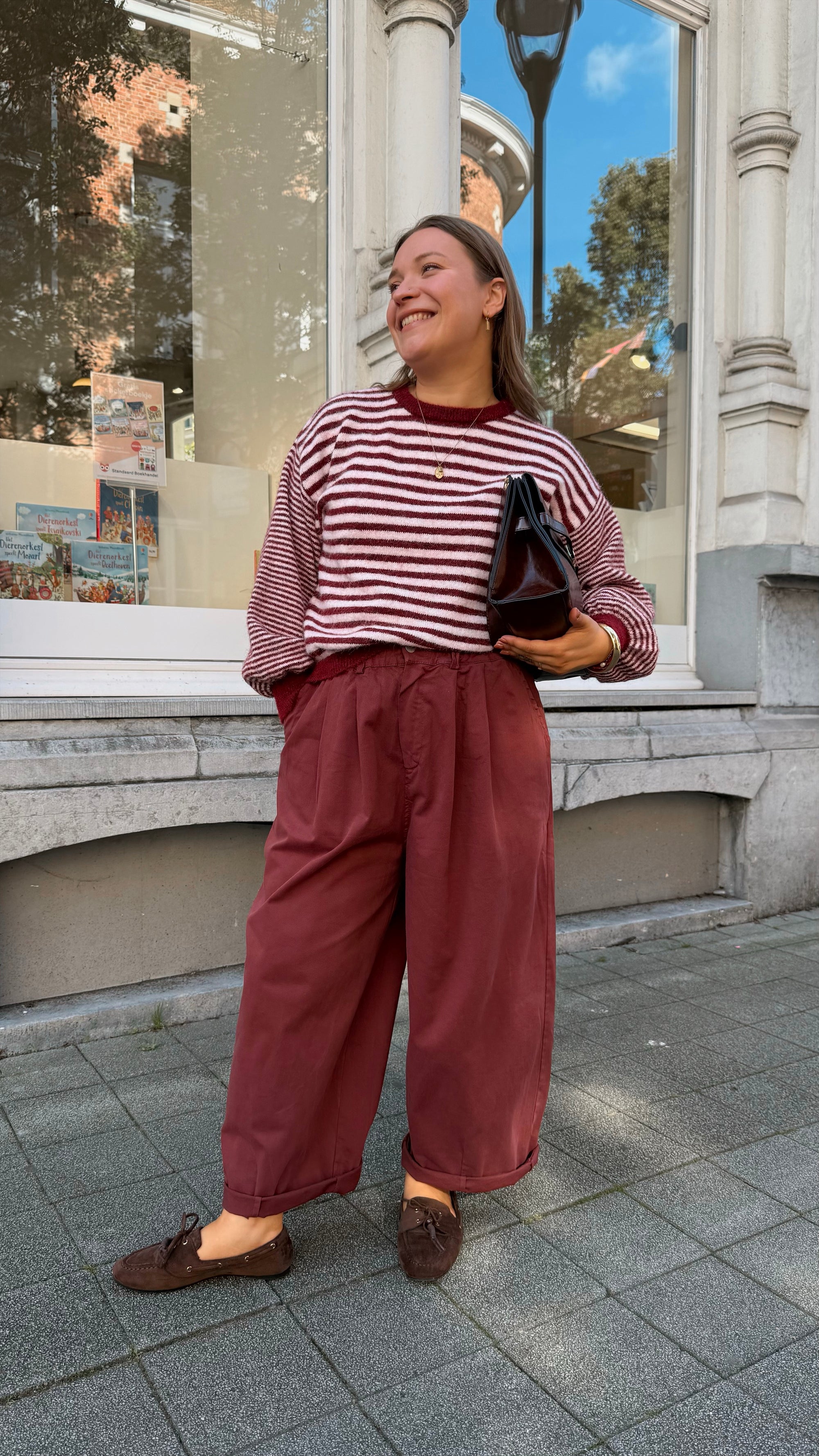 Katie striped pull