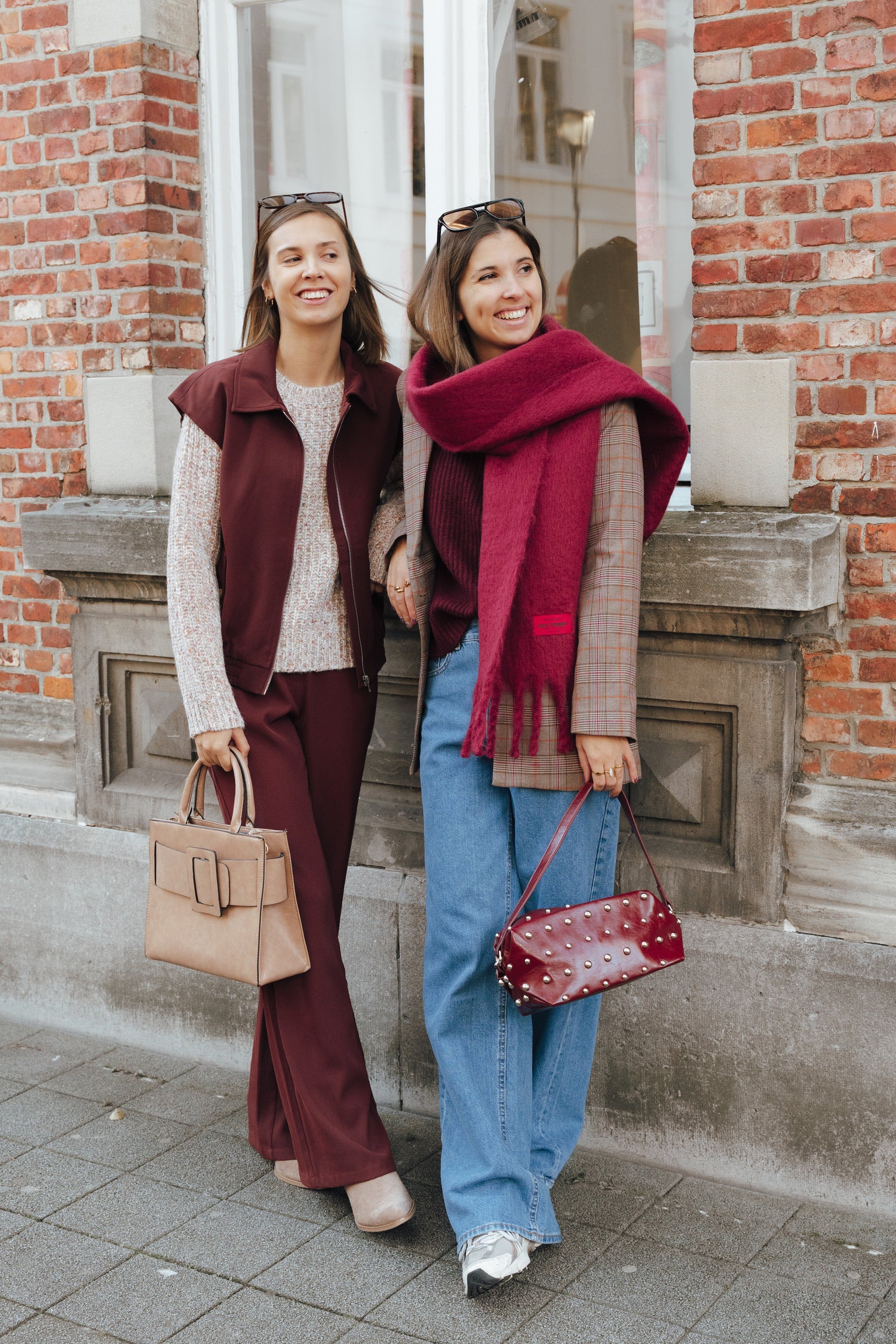 Danielle gilet brown