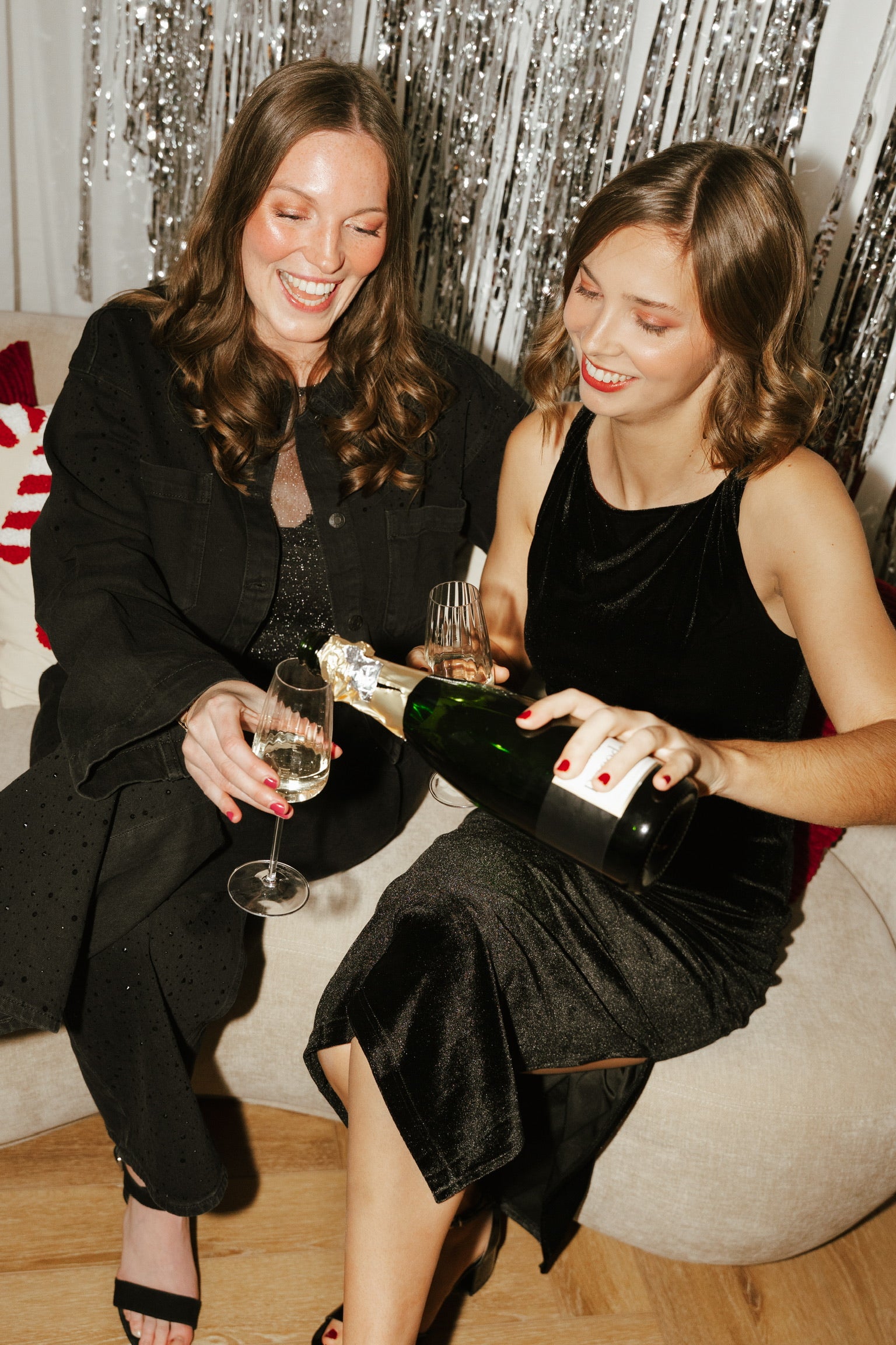 Tokyo glitter jeans black