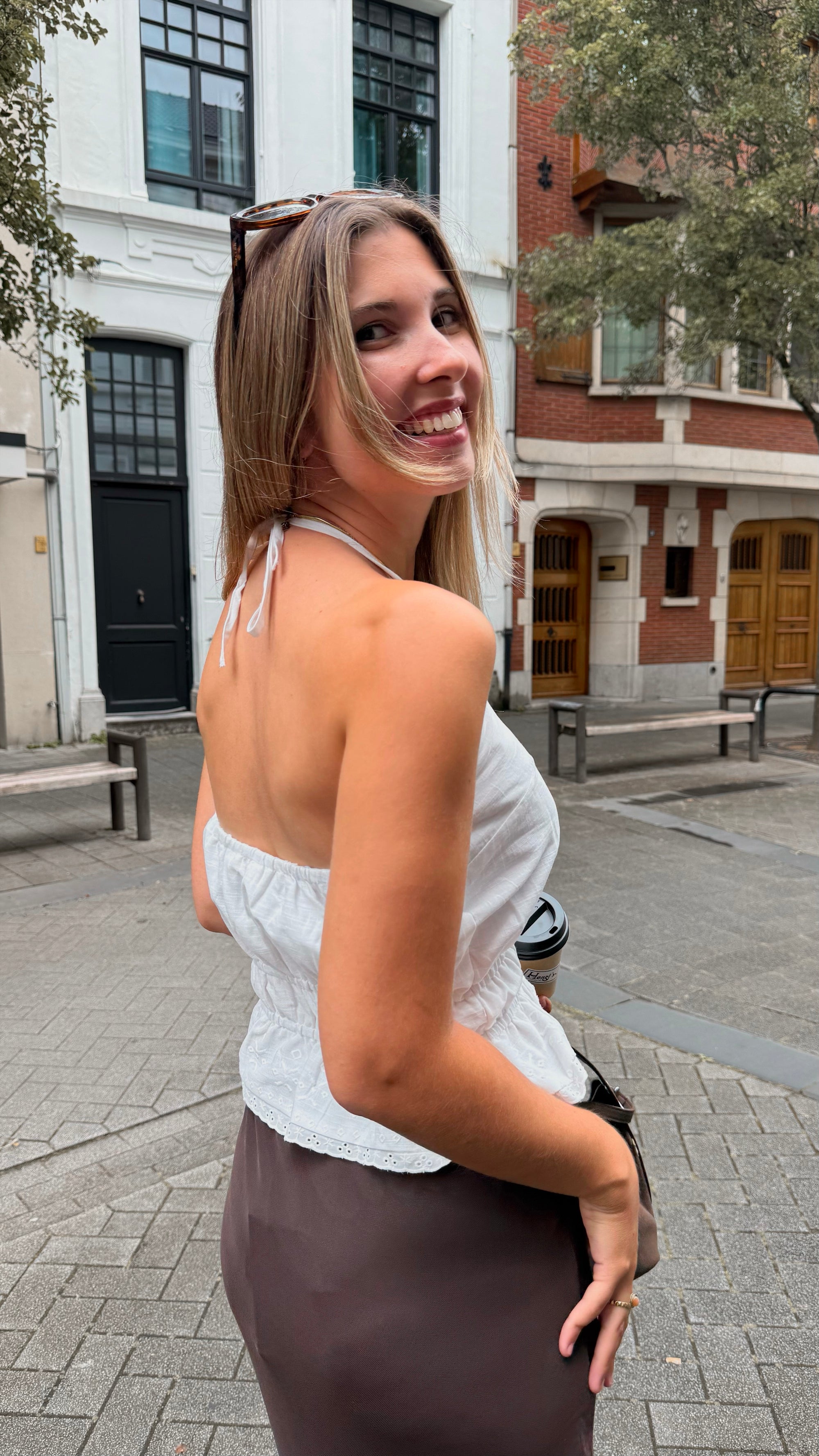 June haltertop