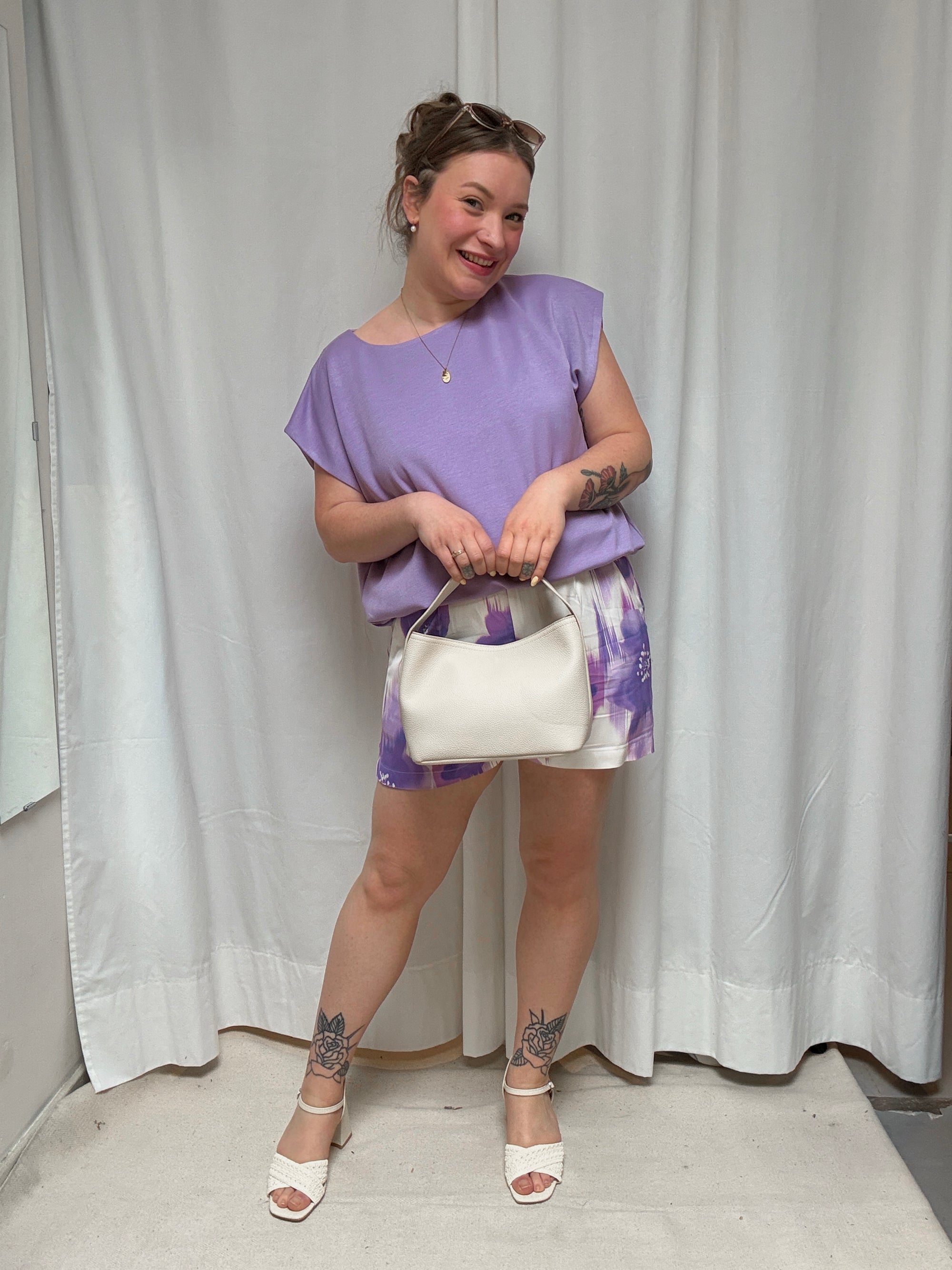 Mavis top lilac