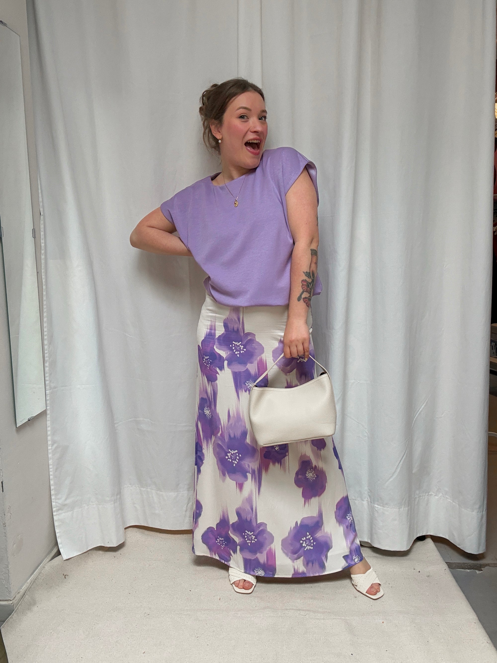 Marcie skirt purple