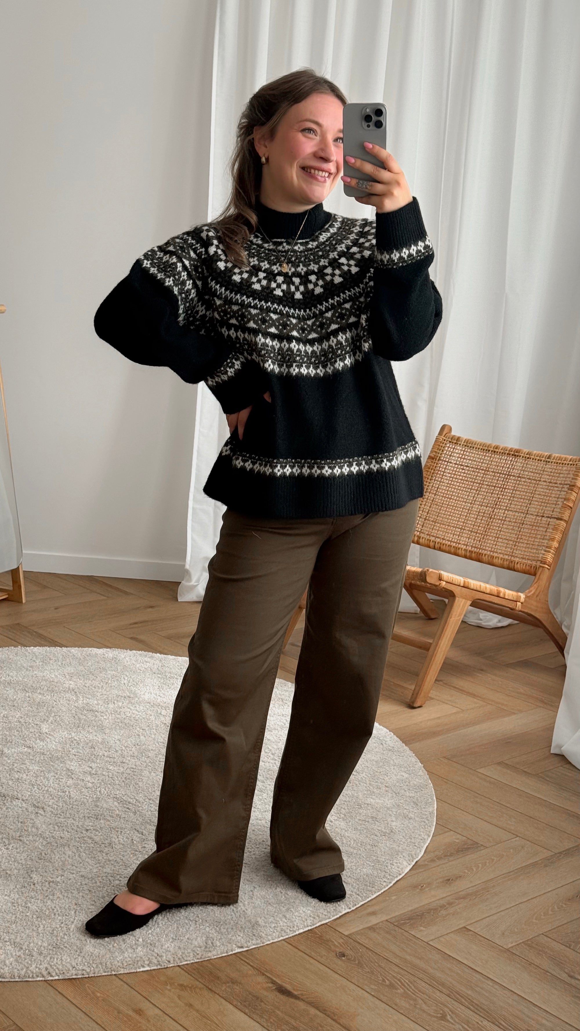 Kristin knit black