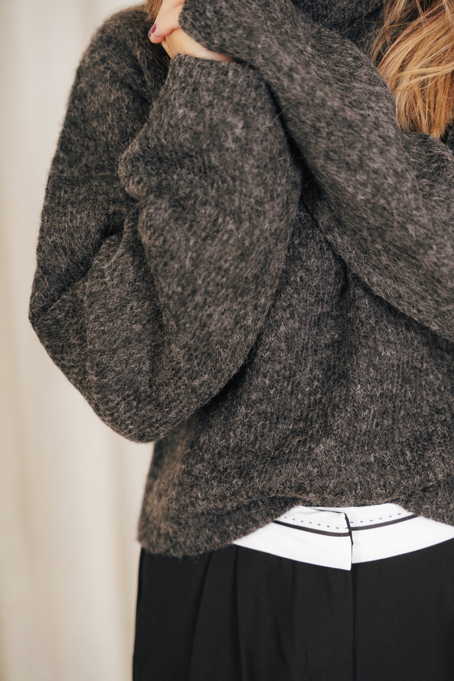 Ellis fold down pant black