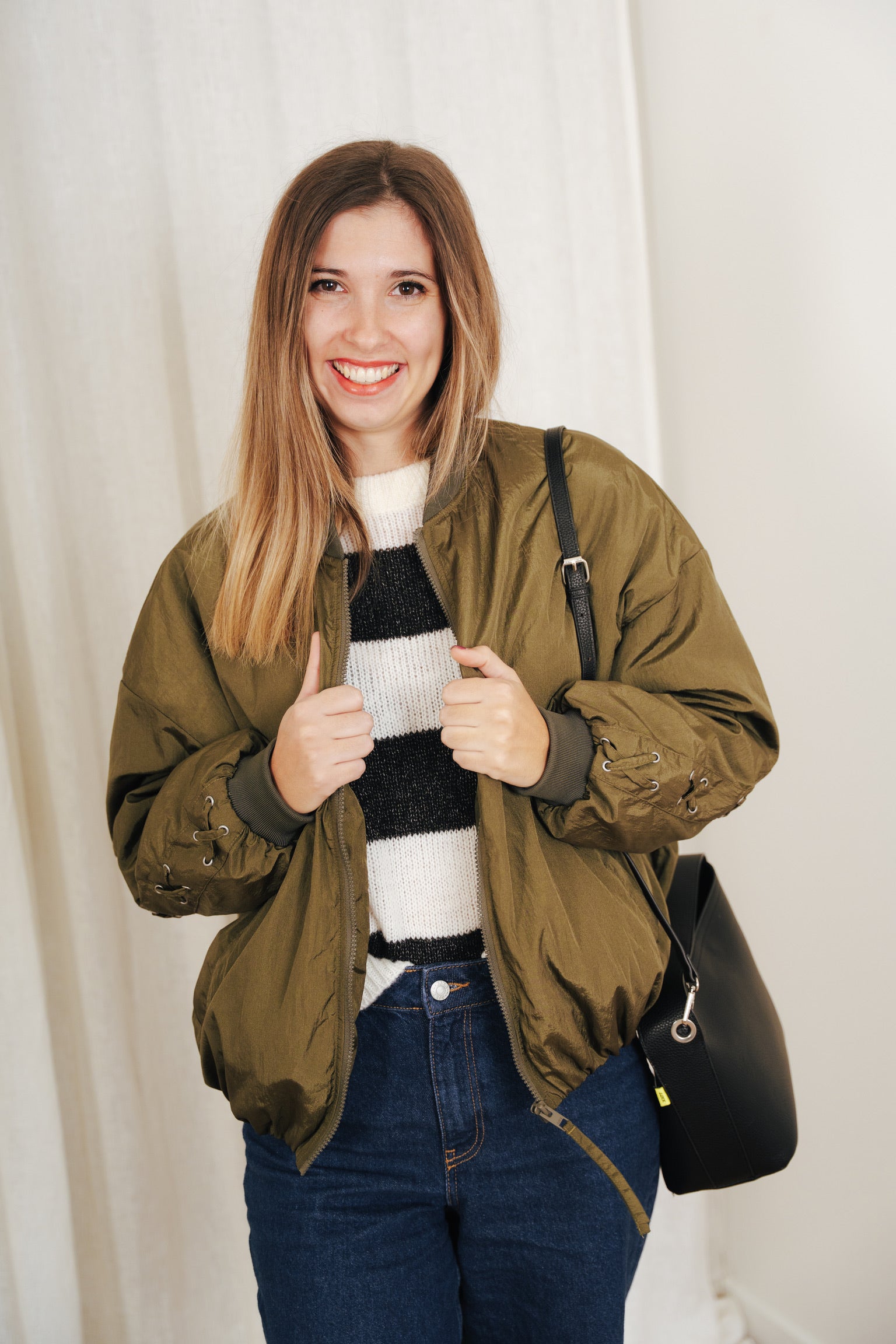 Ember bomber jacket khaki