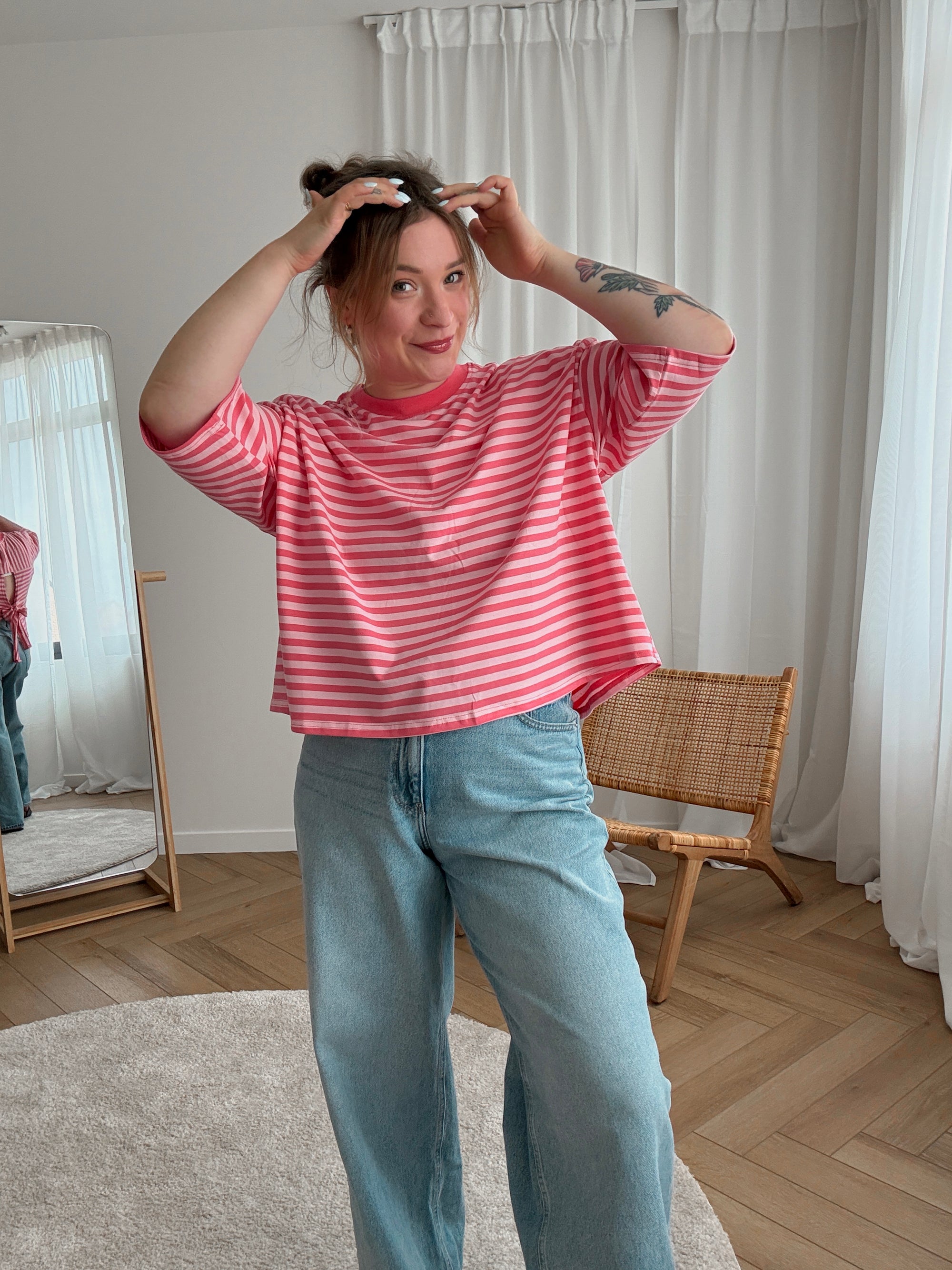 Rosa t-shirt pink