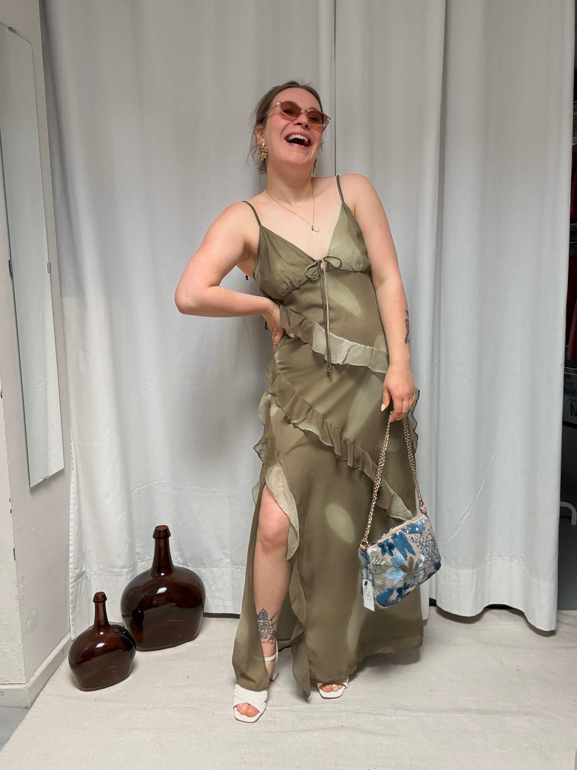 Emilia chiffon dress