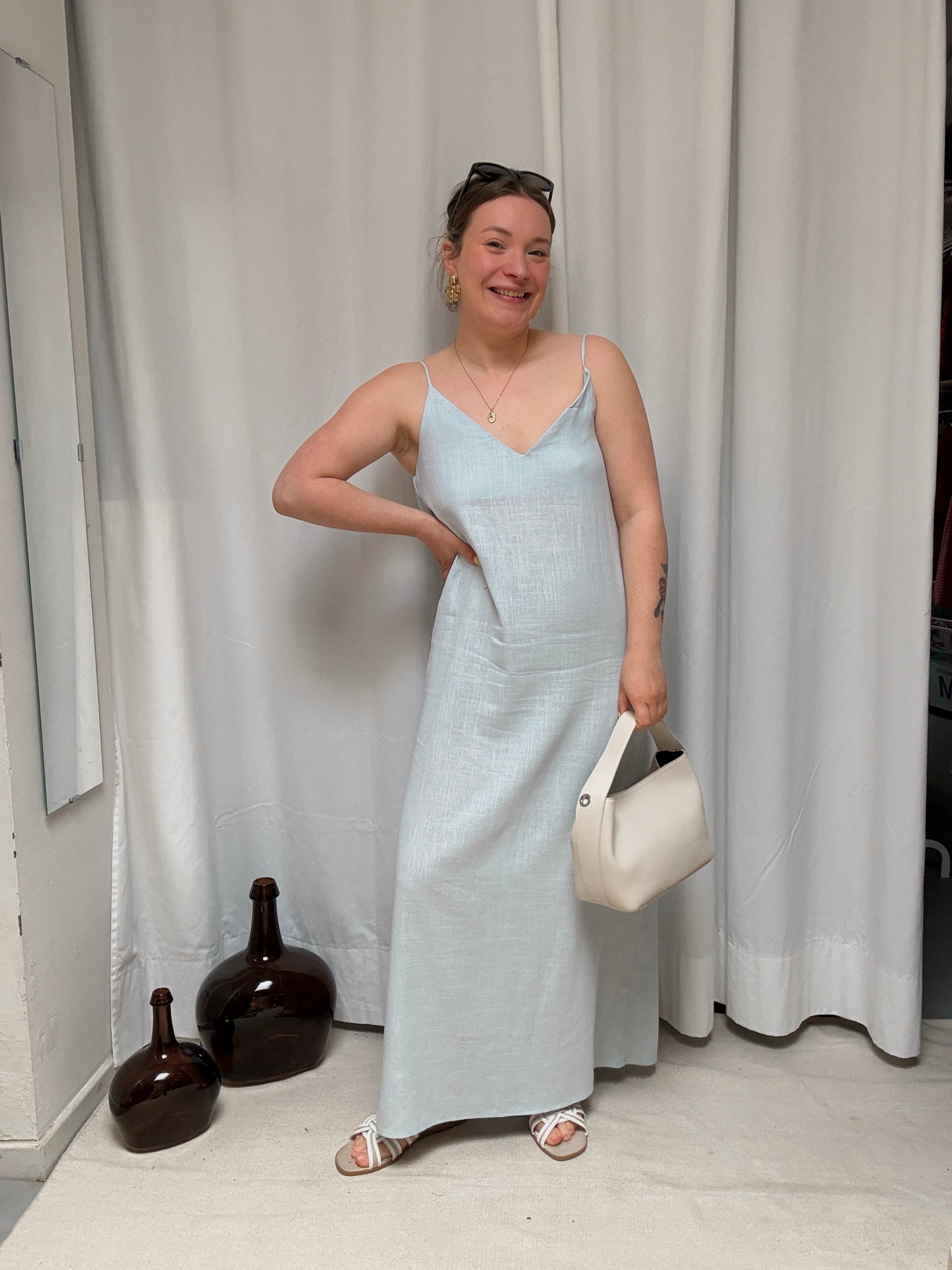wendra dress blue
