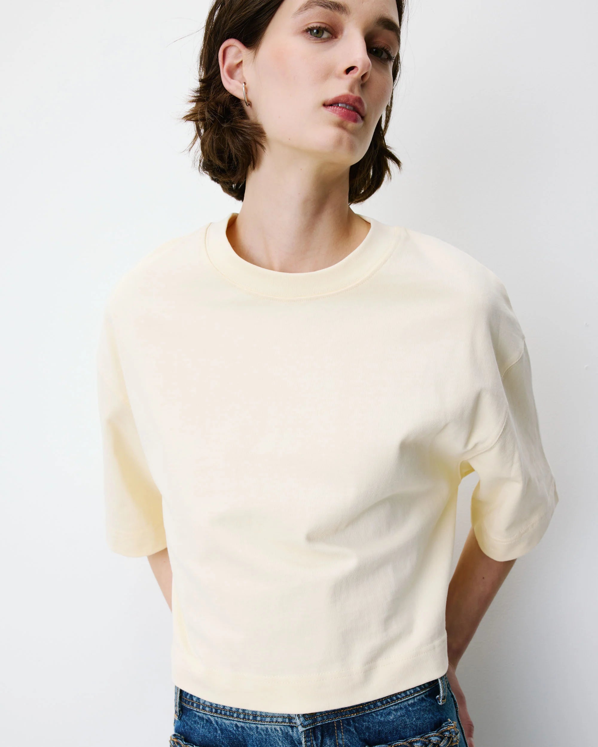 Arvel t-shirt - vanilla