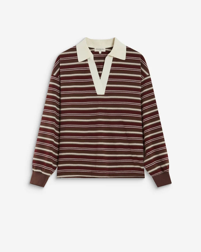 Aron t-shirt - chocolate