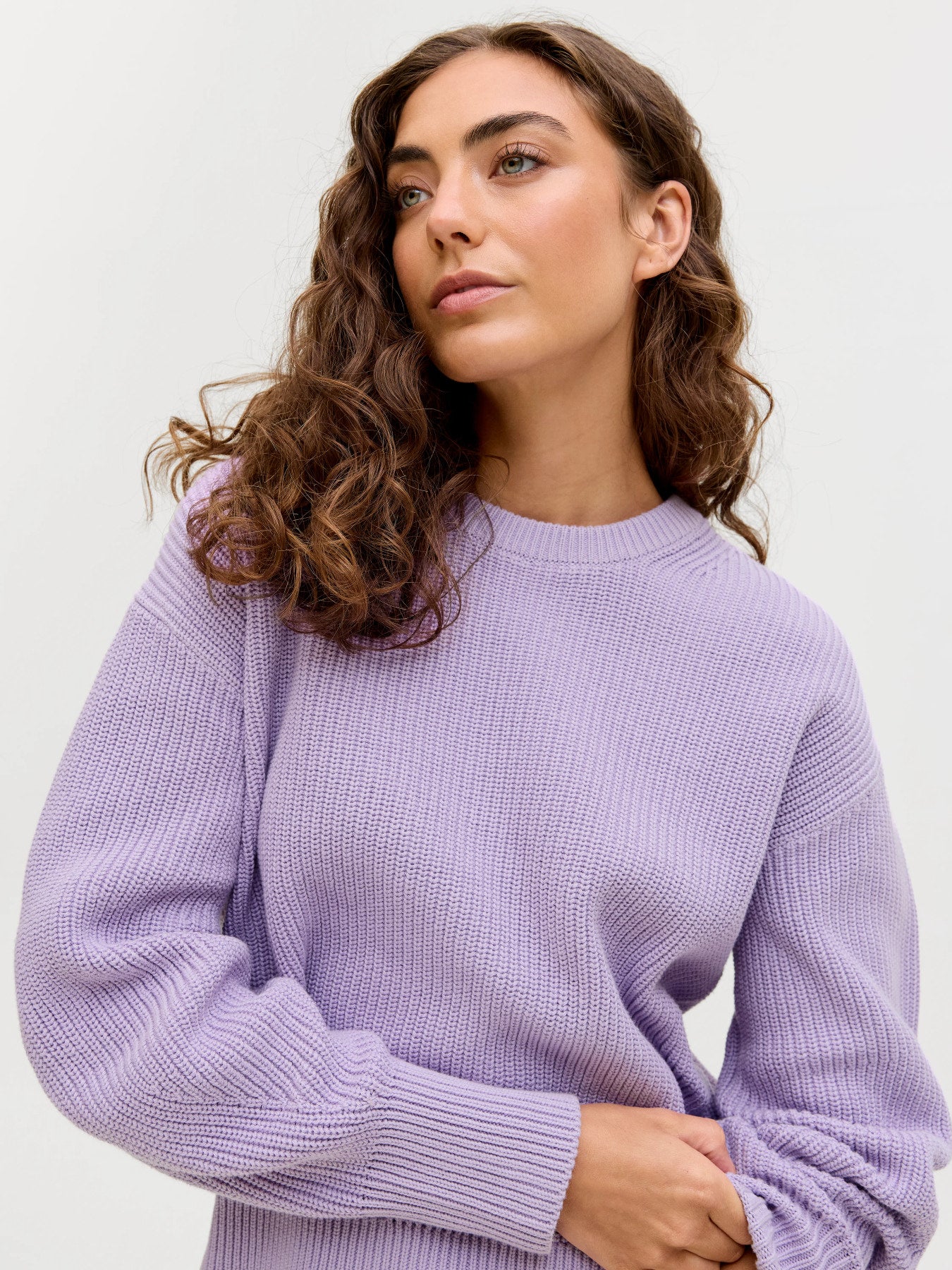 Mila twist knit - lilac