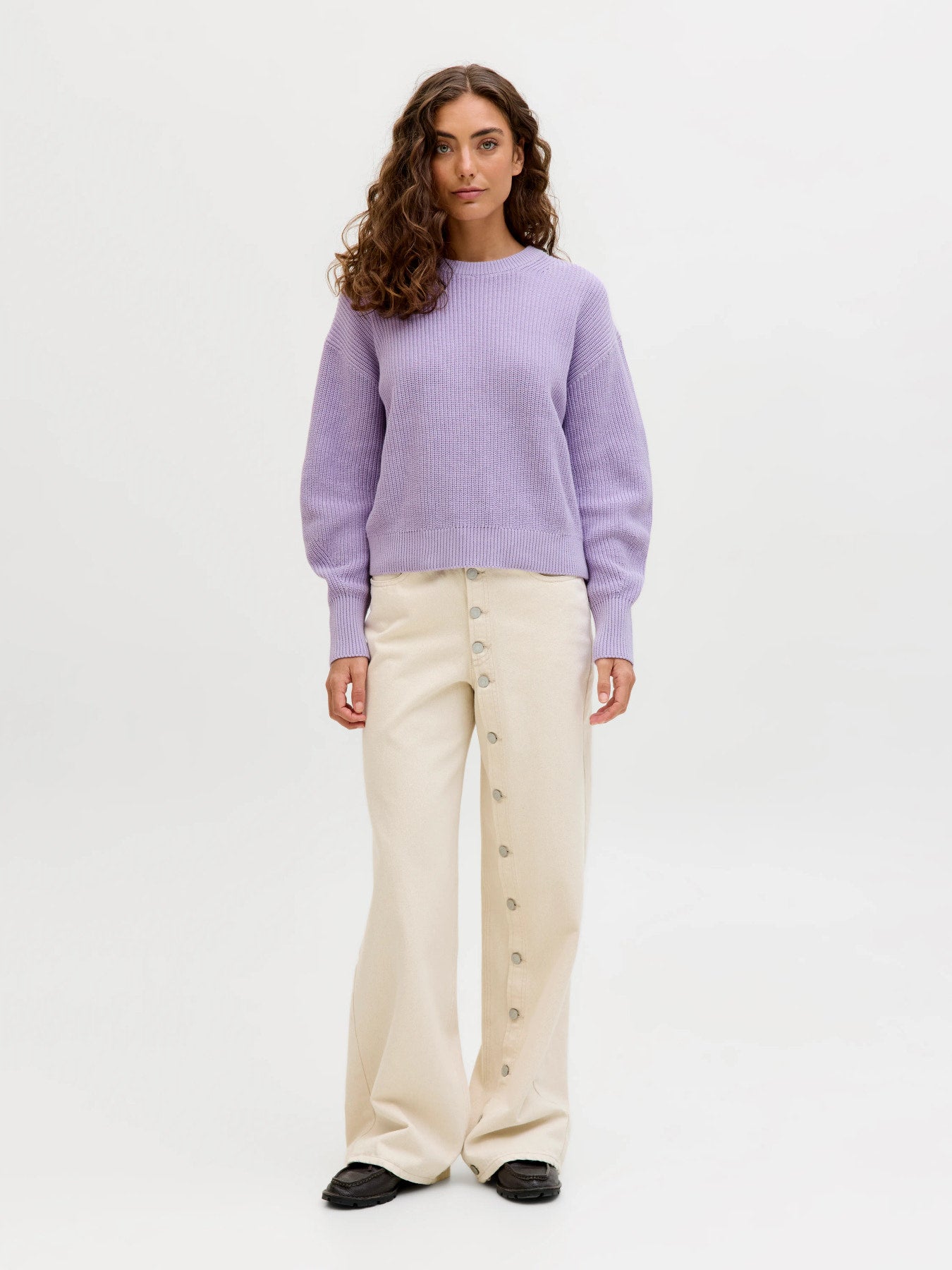 Mila twist knit - lilac
