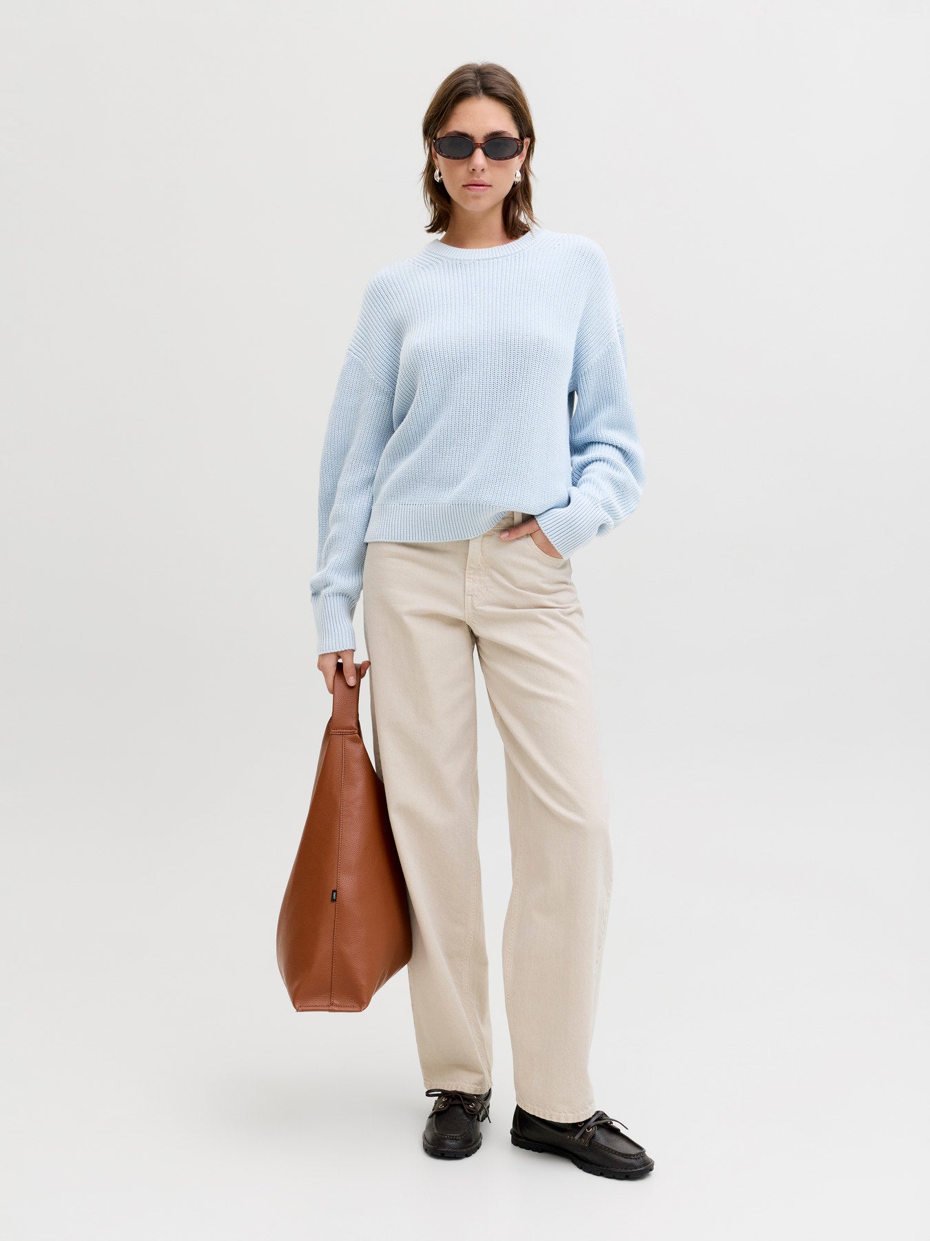 Mila twist knit - blue