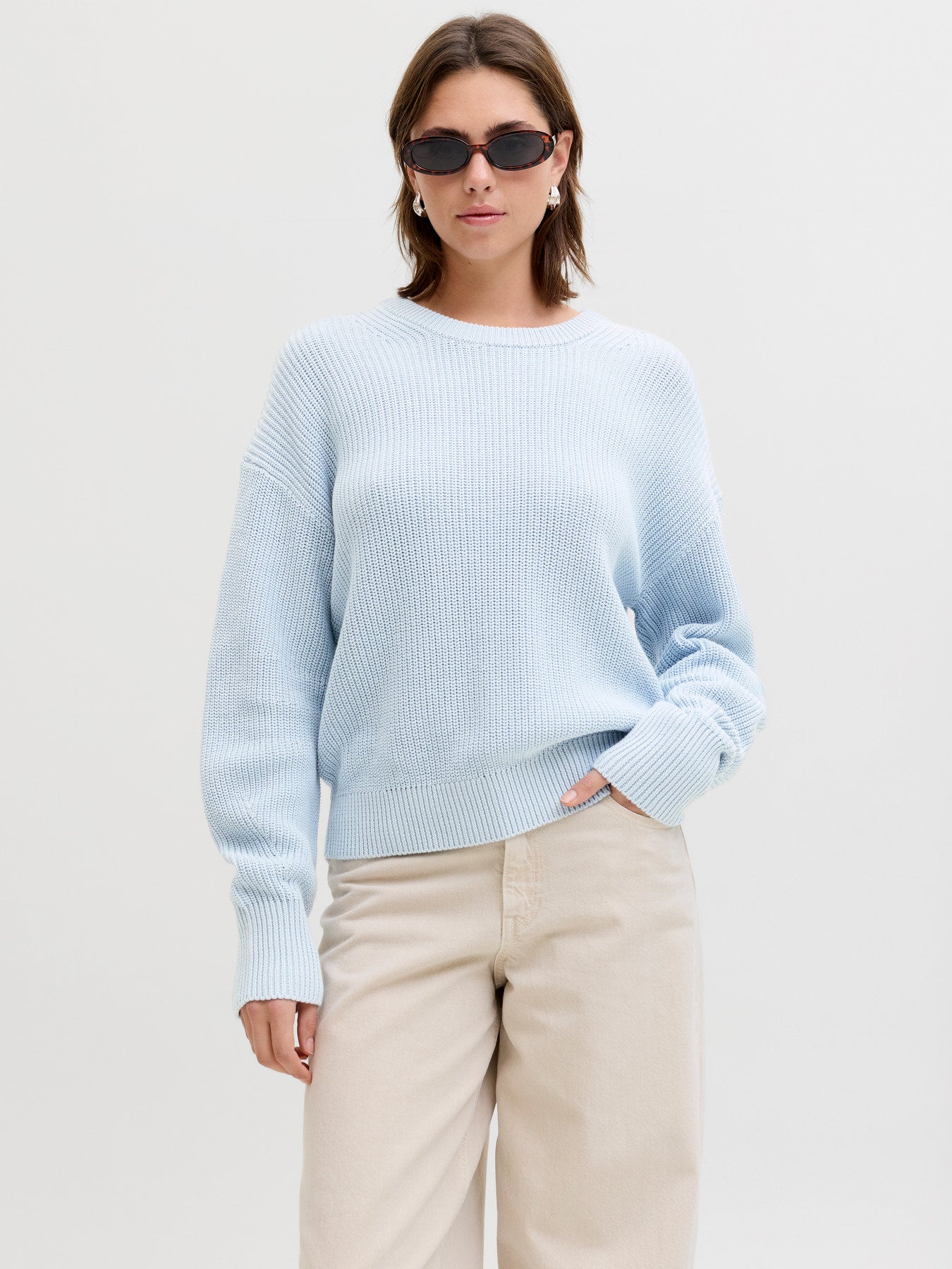 Mila twist knit - blue