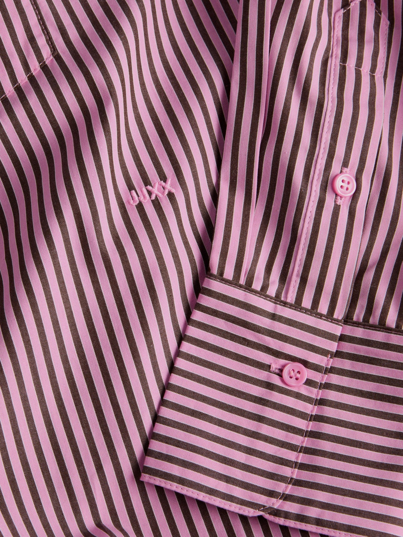 Jamie striped shirt -pink