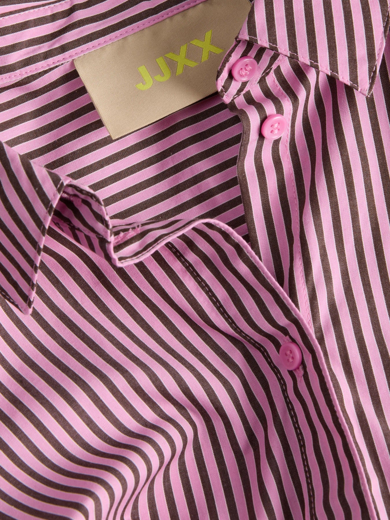 Jamie striped shirt -pink