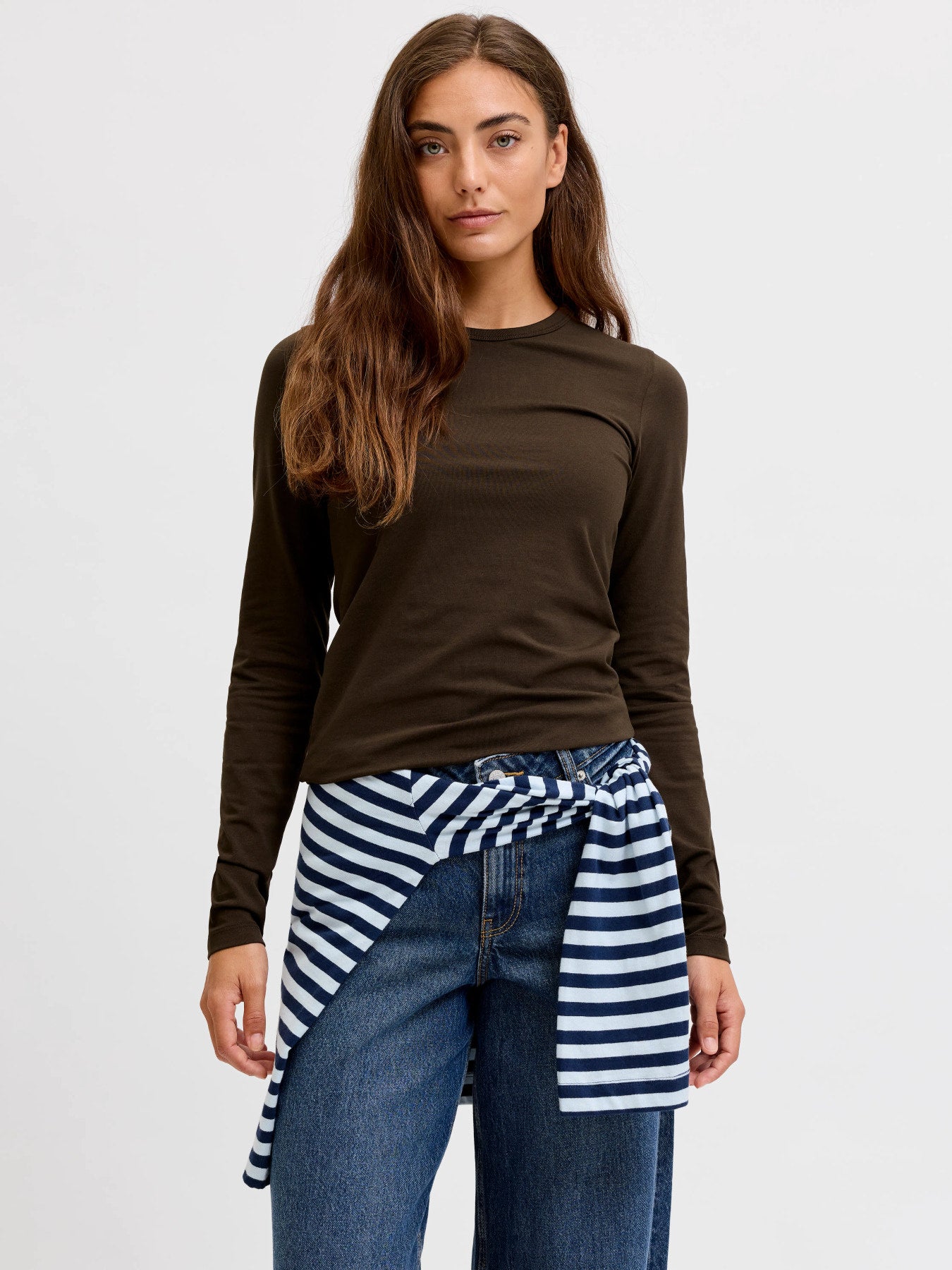 Celine Gigi longsleeve -brown