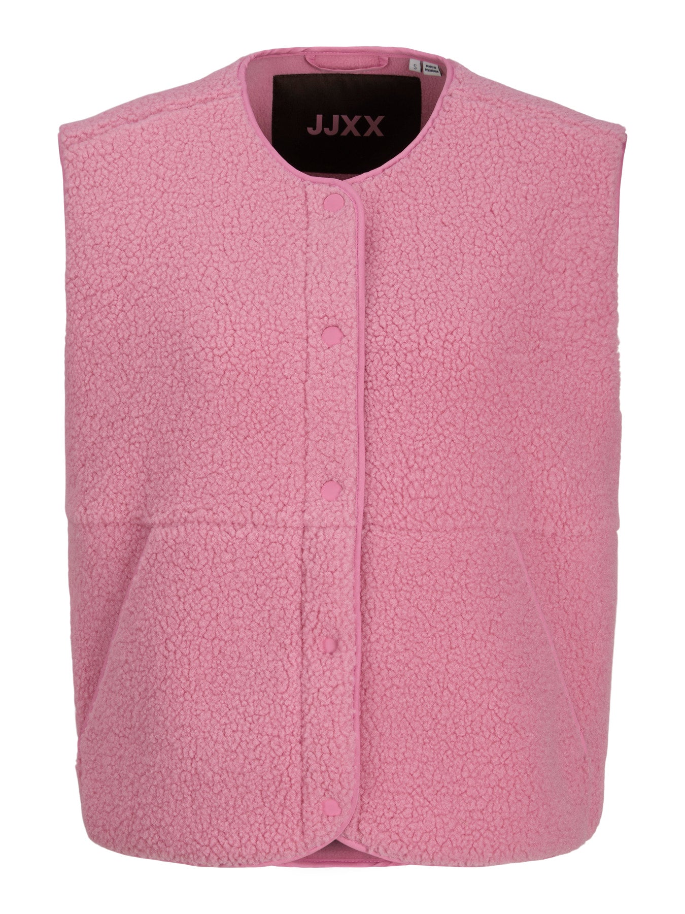 Vera teddy vest -pink
