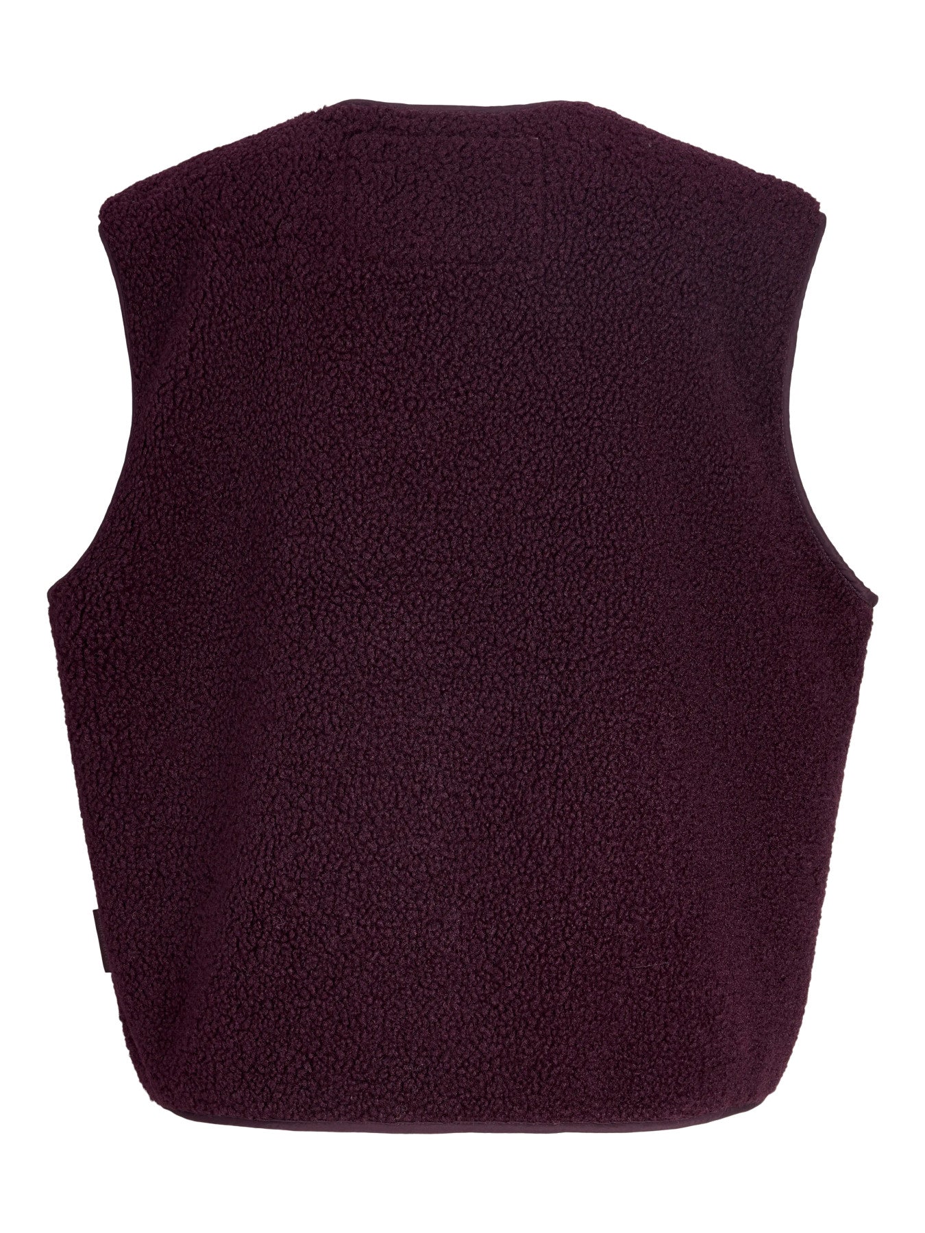 Vera teddy vest -wine