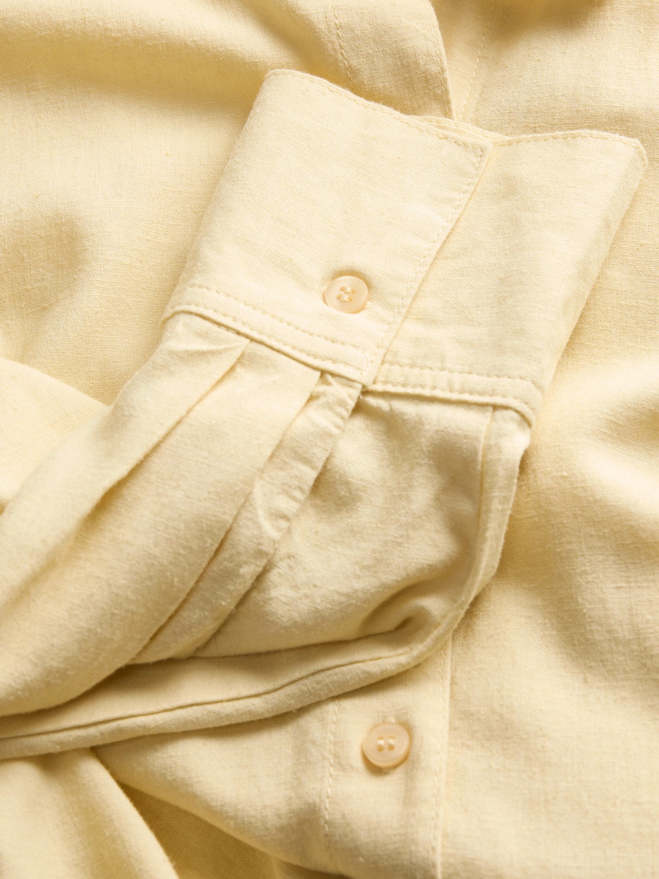 Almira linnen shirt yellow