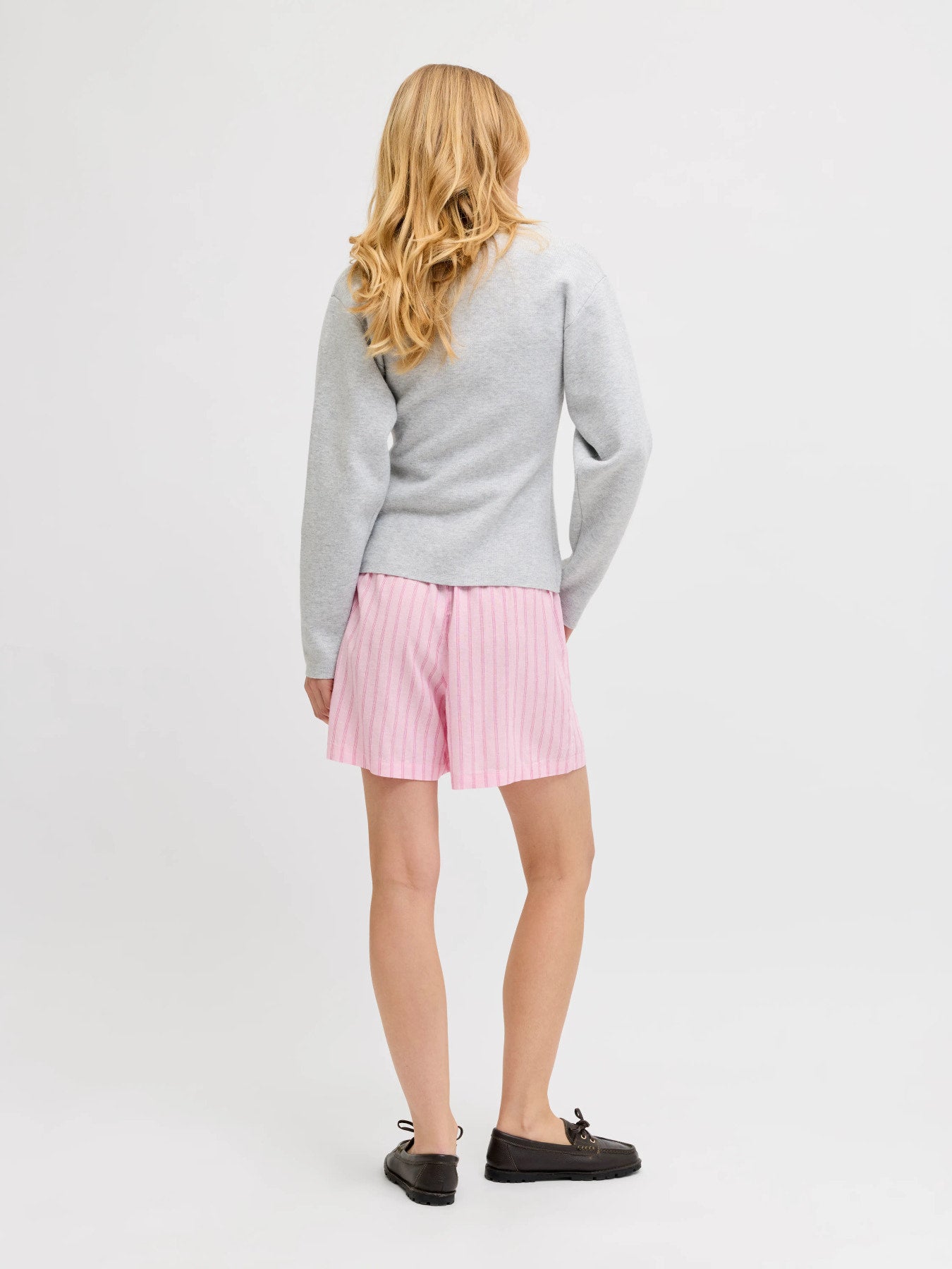 Almira linnen short pink