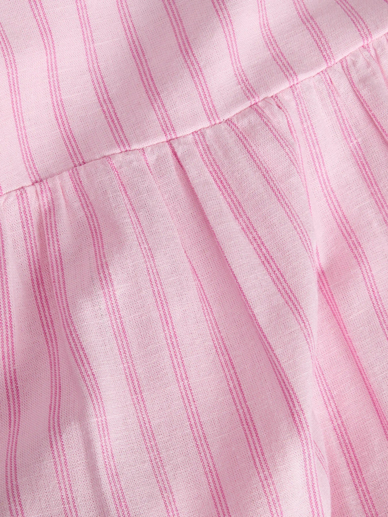 Almira linnen maxidress pink